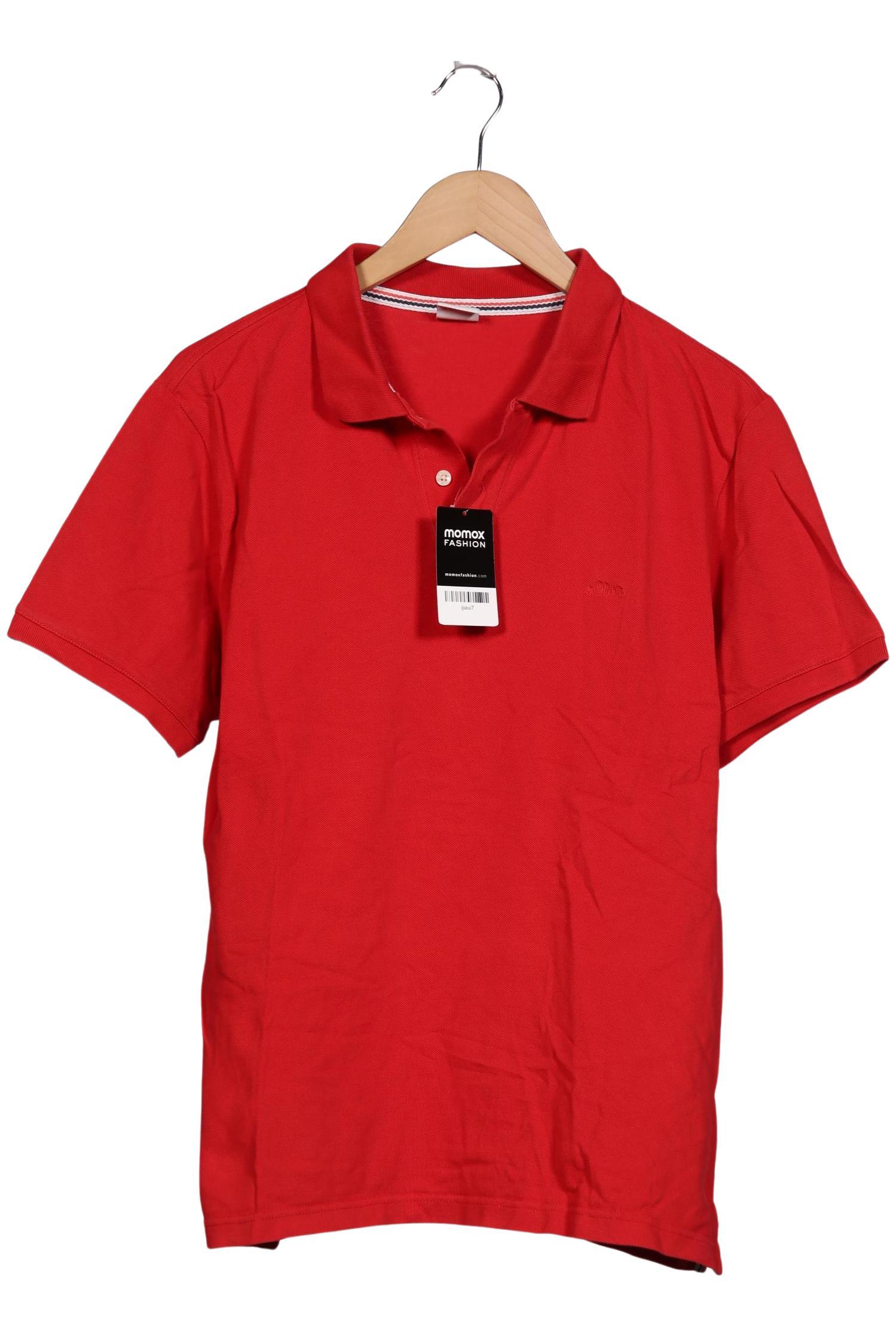 

s.Oliver Herren Poloshirt, rot, Gr. 54