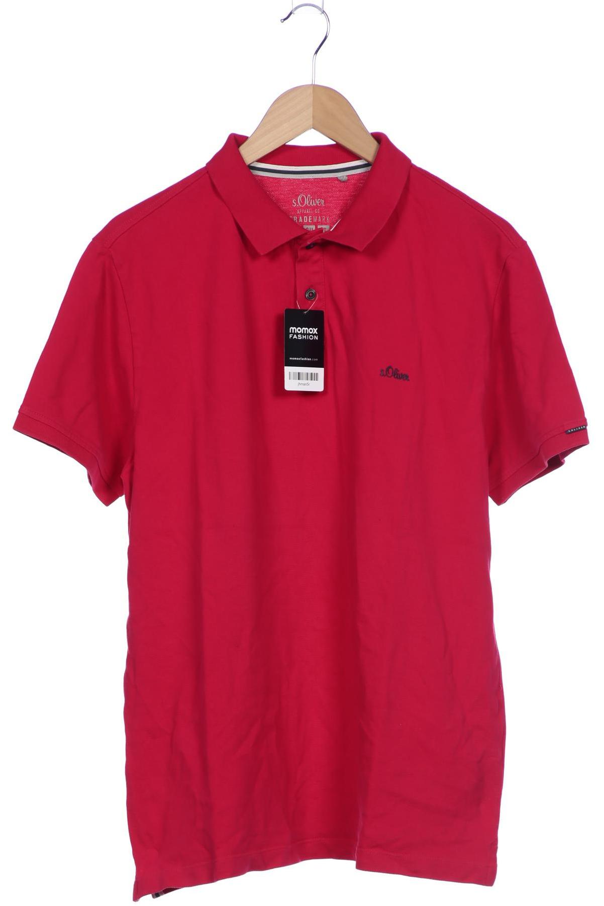 

s.Oliver Herren Poloshirt, pink, Gr. 54