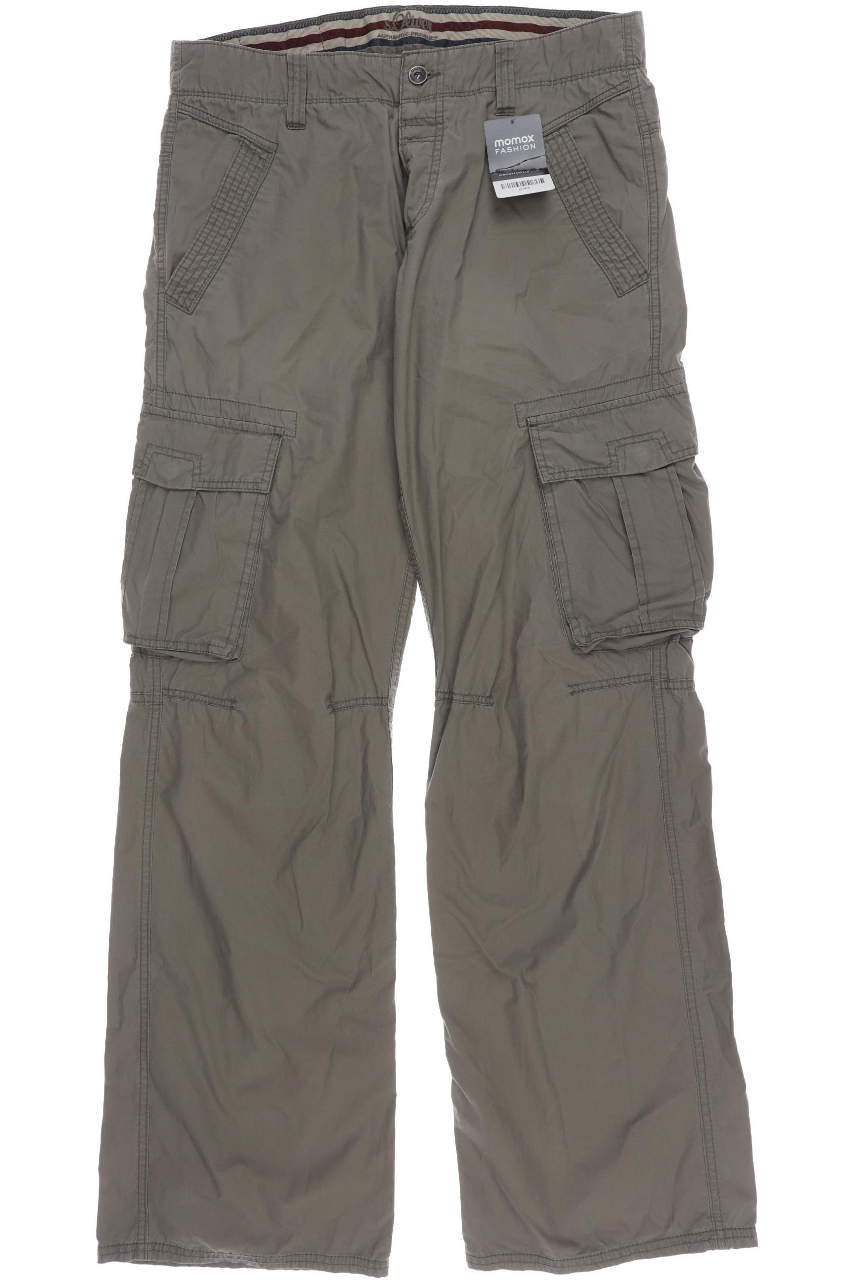 

s.Oliver Herren Stoffhose, grün, Gr. 32