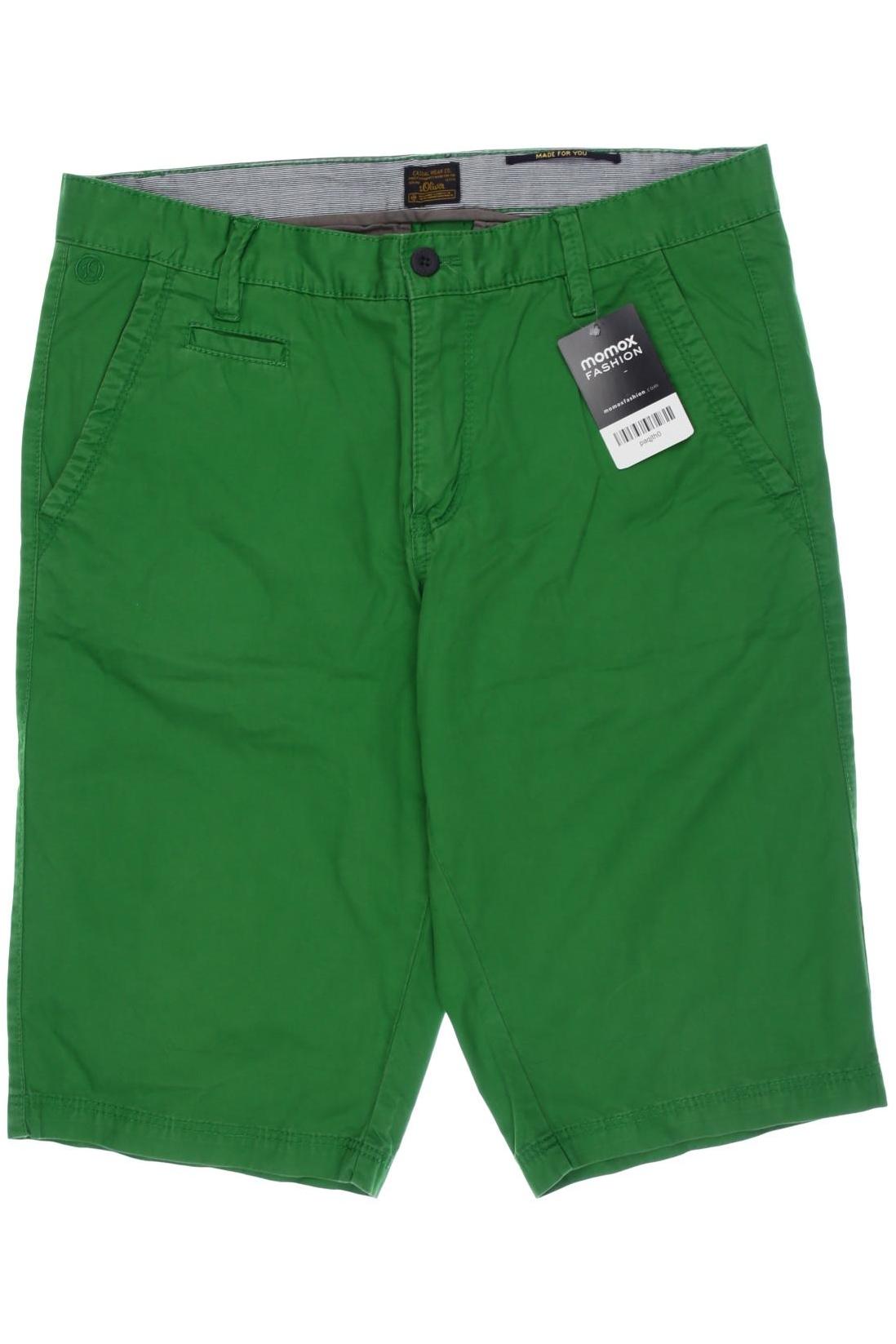 

s.Oliver Herren Shorts, grün, Gr. 32