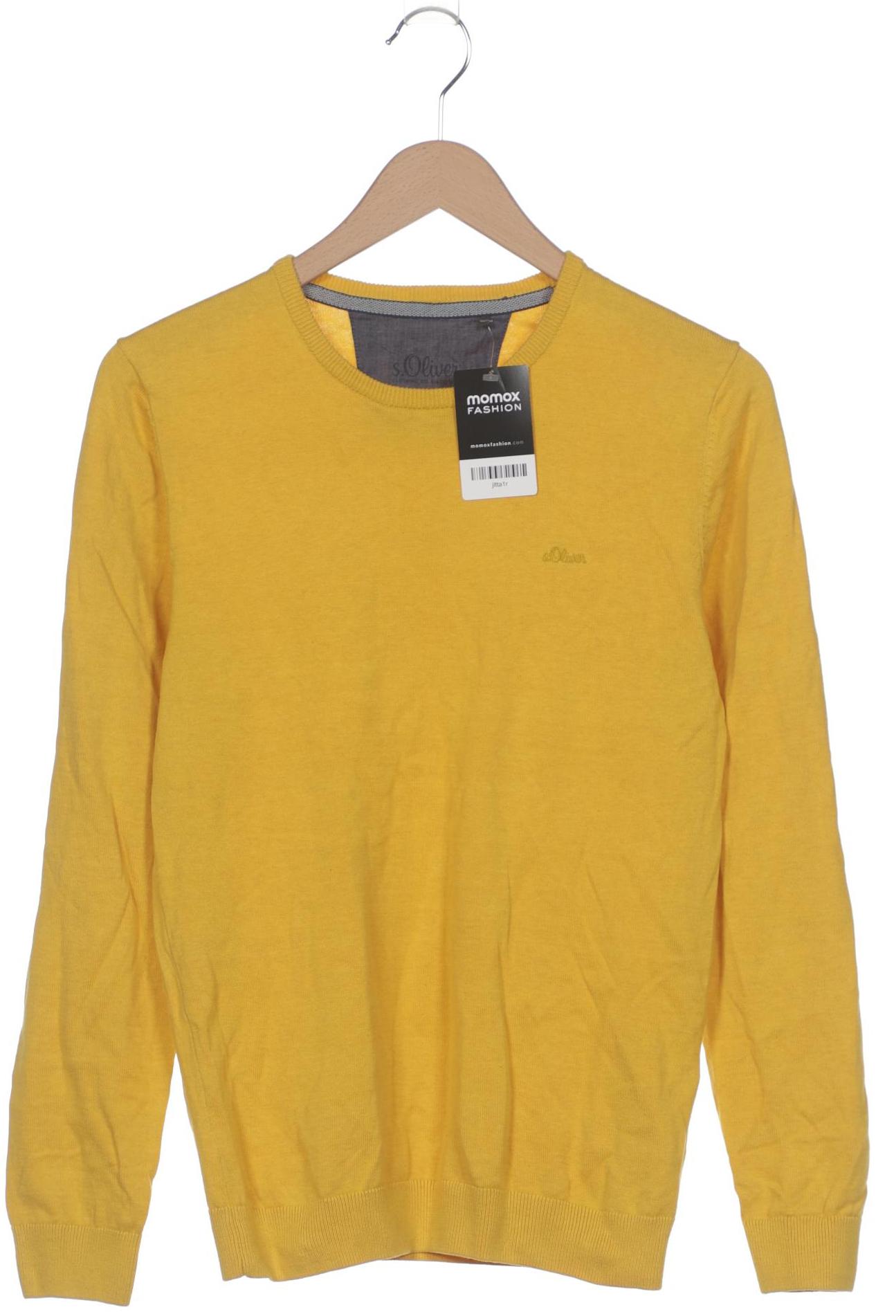 

s.Oliver Herren Pullover, gelb, Gr. 46