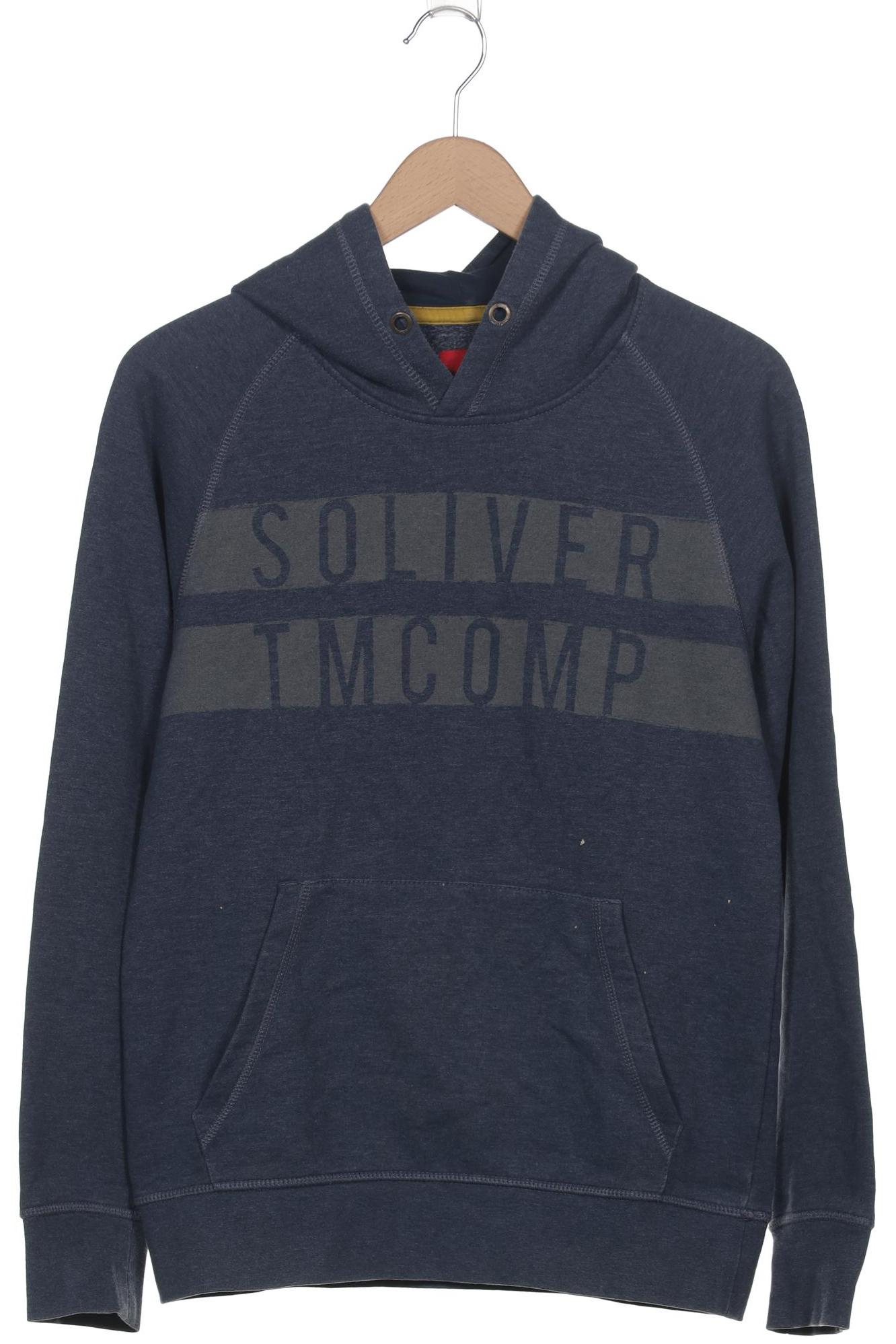 

s.Oliver Herren Kapuzenpullover, blau, Gr. 46