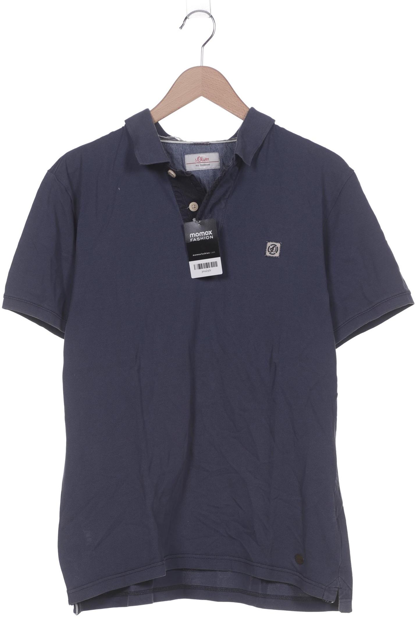 

s.Oliver Herren Poloshirt, marineblau, Gr. 54
