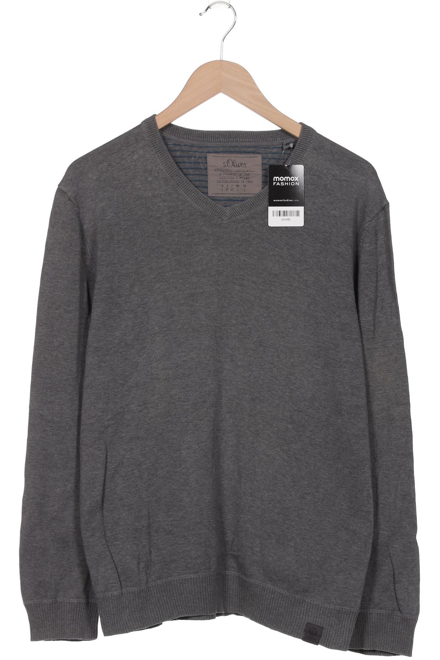 

s.Oliver Herren Pullover, grau, Gr. 52
