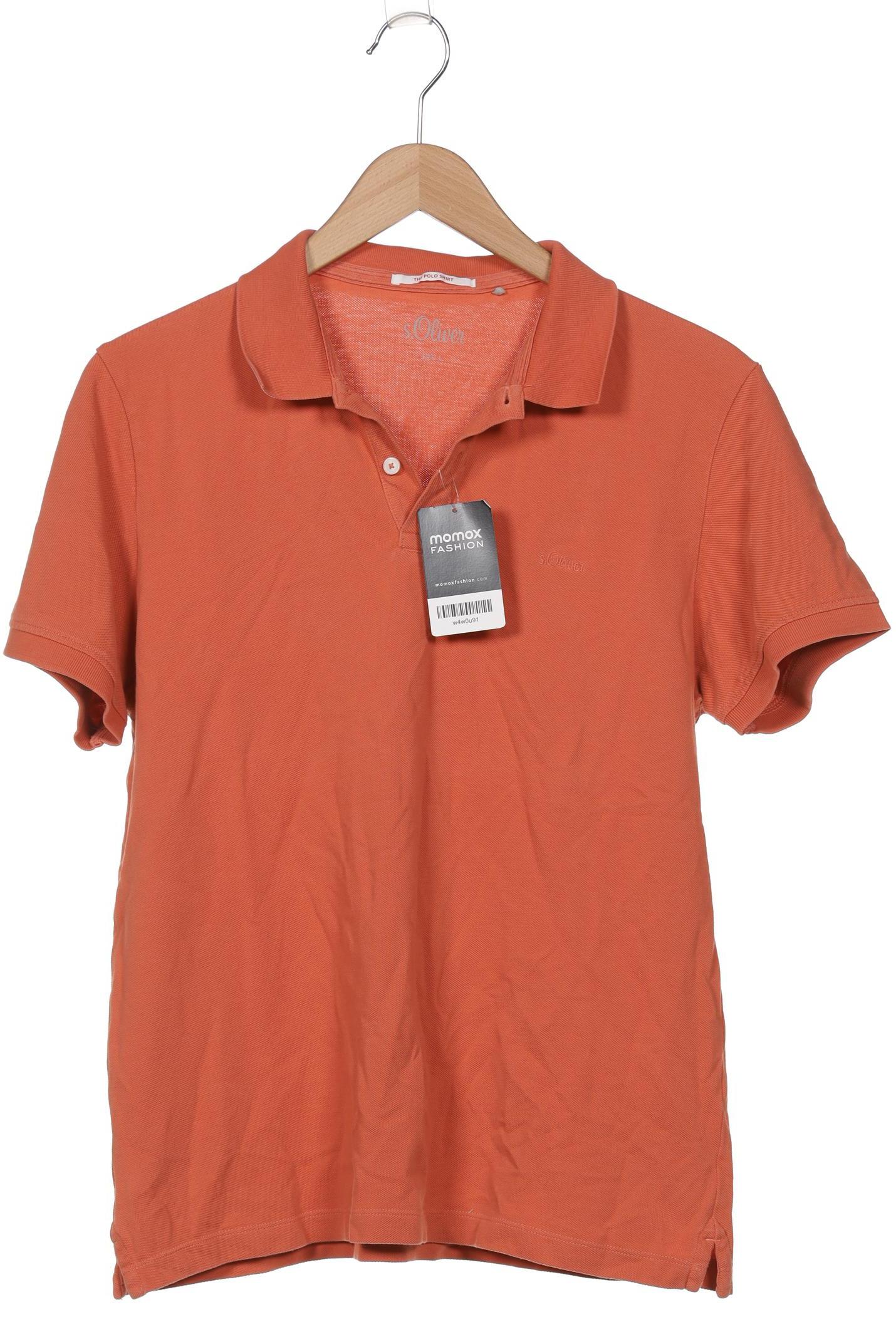 

s.Oliver Herren Poloshirt, orange, Gr. 52