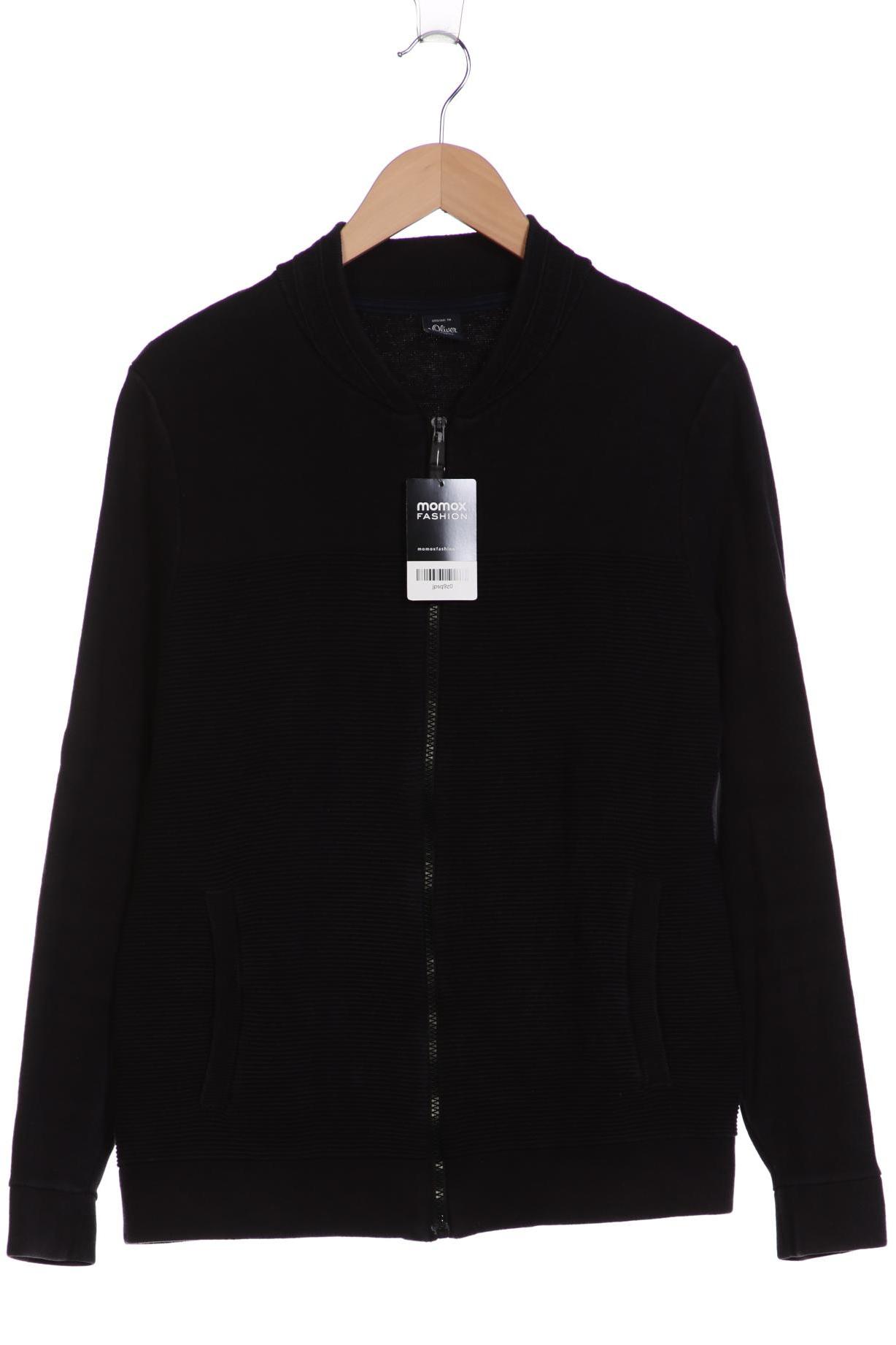 

s.Oliver Herren Strickjacke, schwarz, Gr. 52