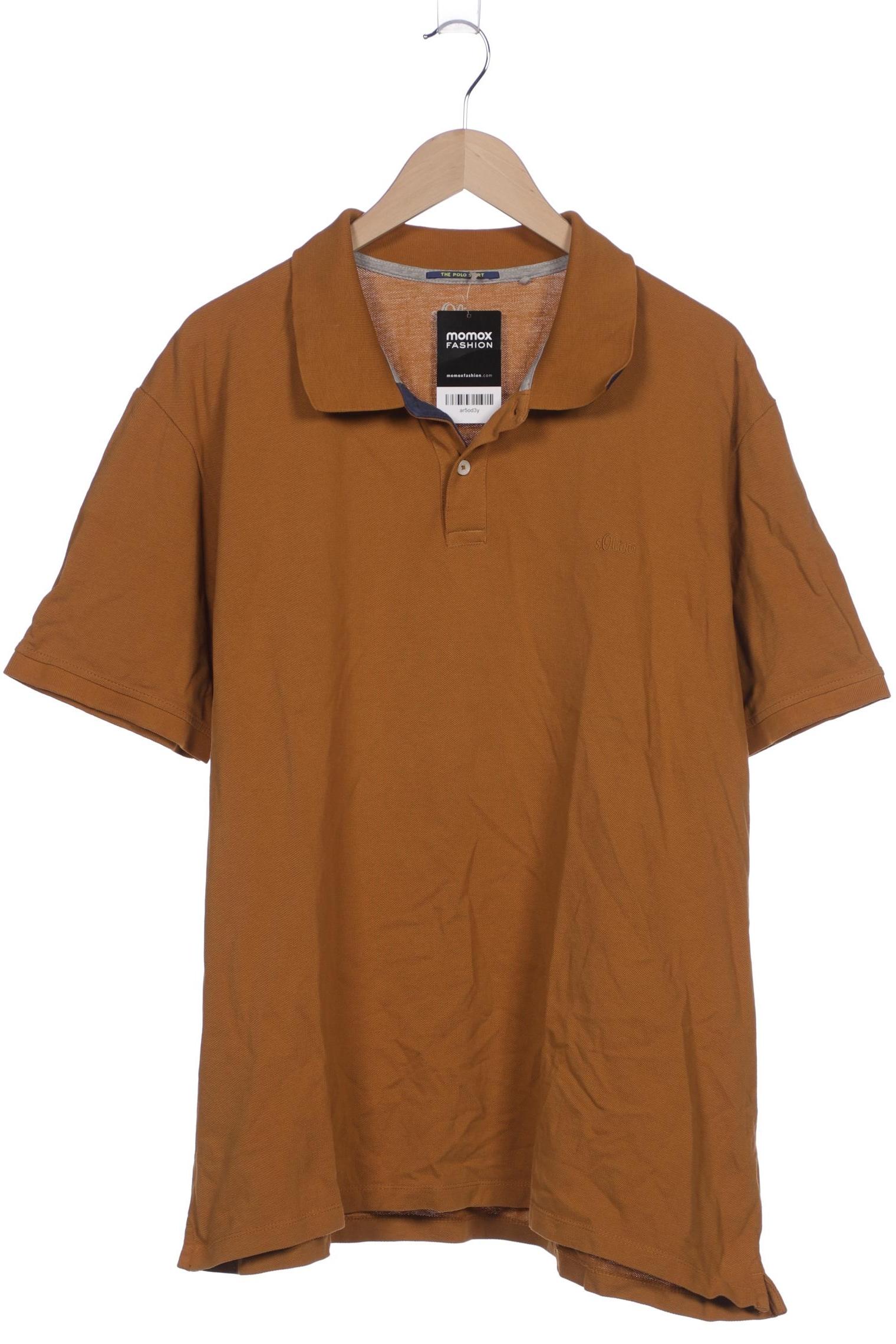 

s.Oliver Herren Poloshirt, orange, Gr. 58