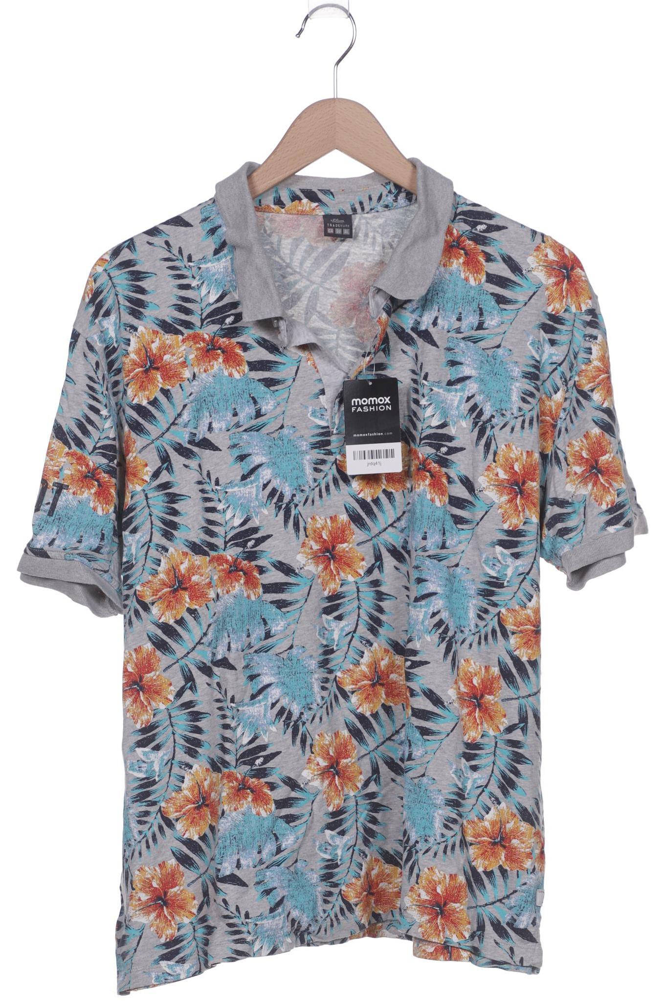 

s.Oliver Herren Poloshirt, blau, Gr. 56