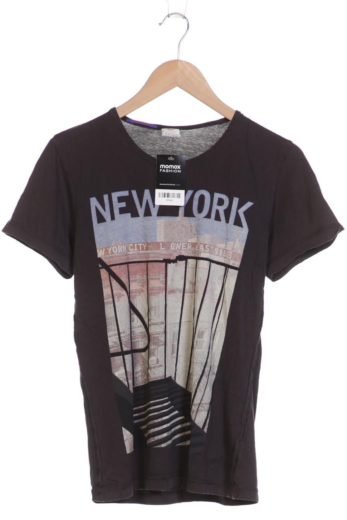 

s.Oliver Herren T-Shirt, grau, Gr. 46