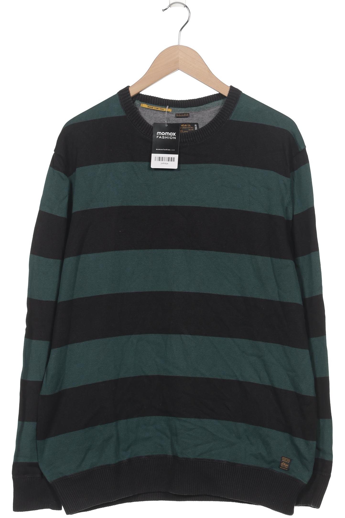 

s.Oliver Herren Pullover, türkis, Gr. 56