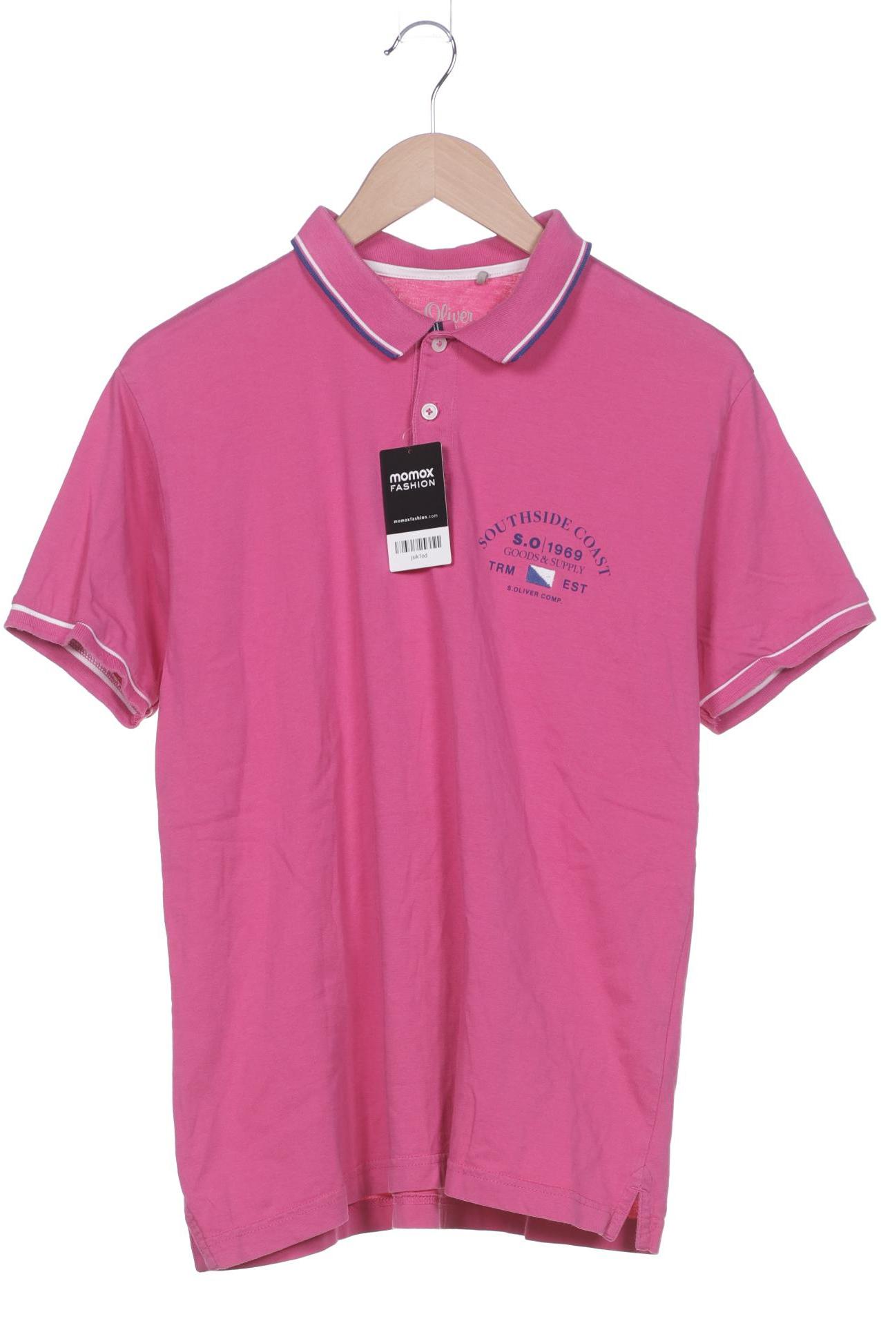 

s.Oliver Herren Poloshirt, pink