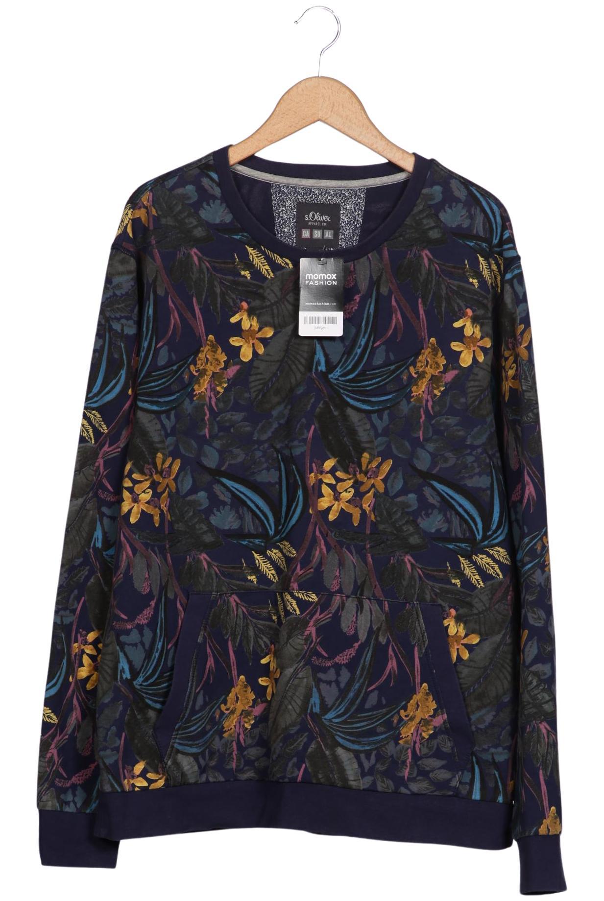 

s.Oliver Herren Sweatshirt, marineblau, Gr. 54