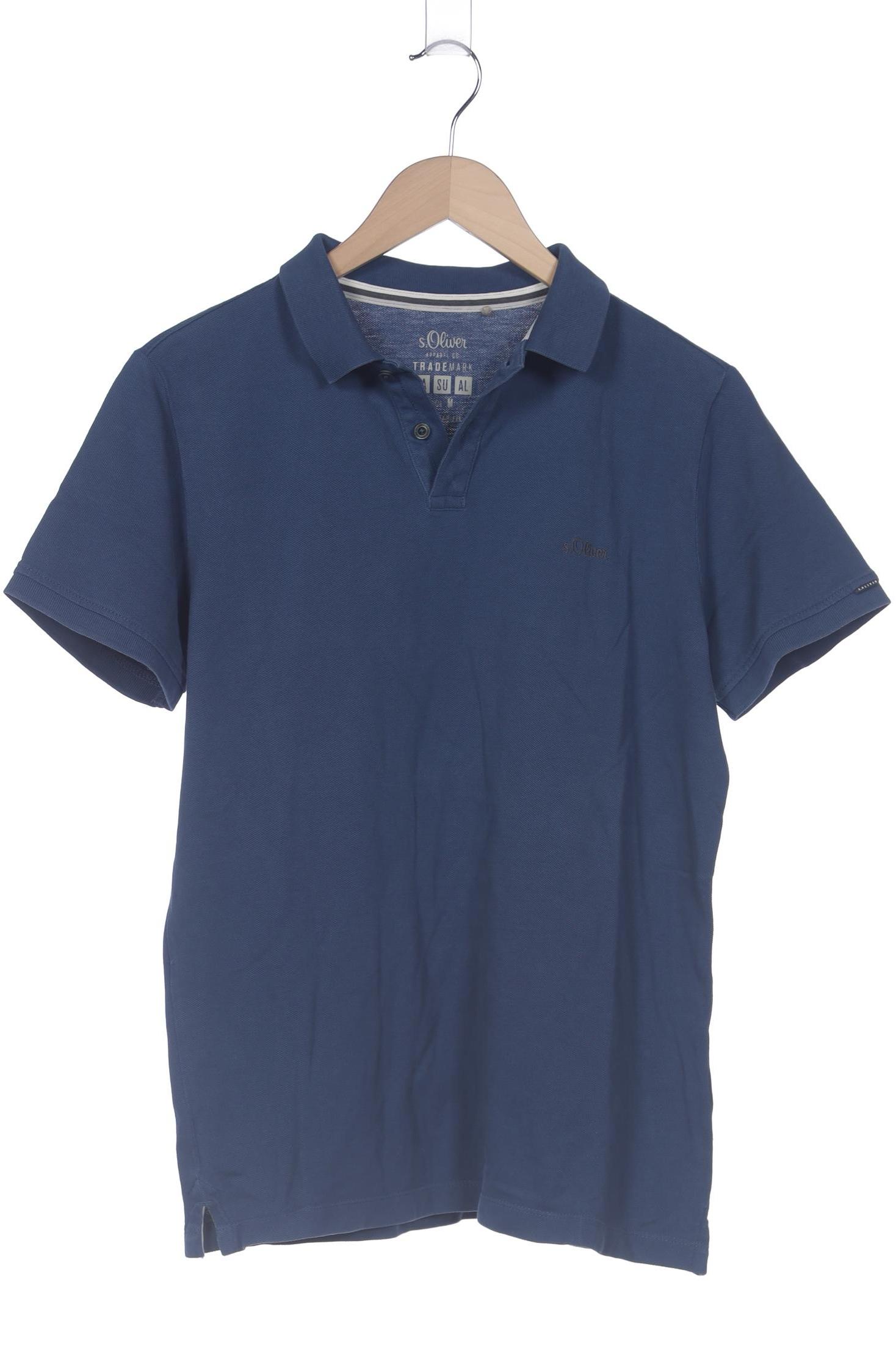 

s.Oliver Herren Poloshirt, blau, Gr. 48