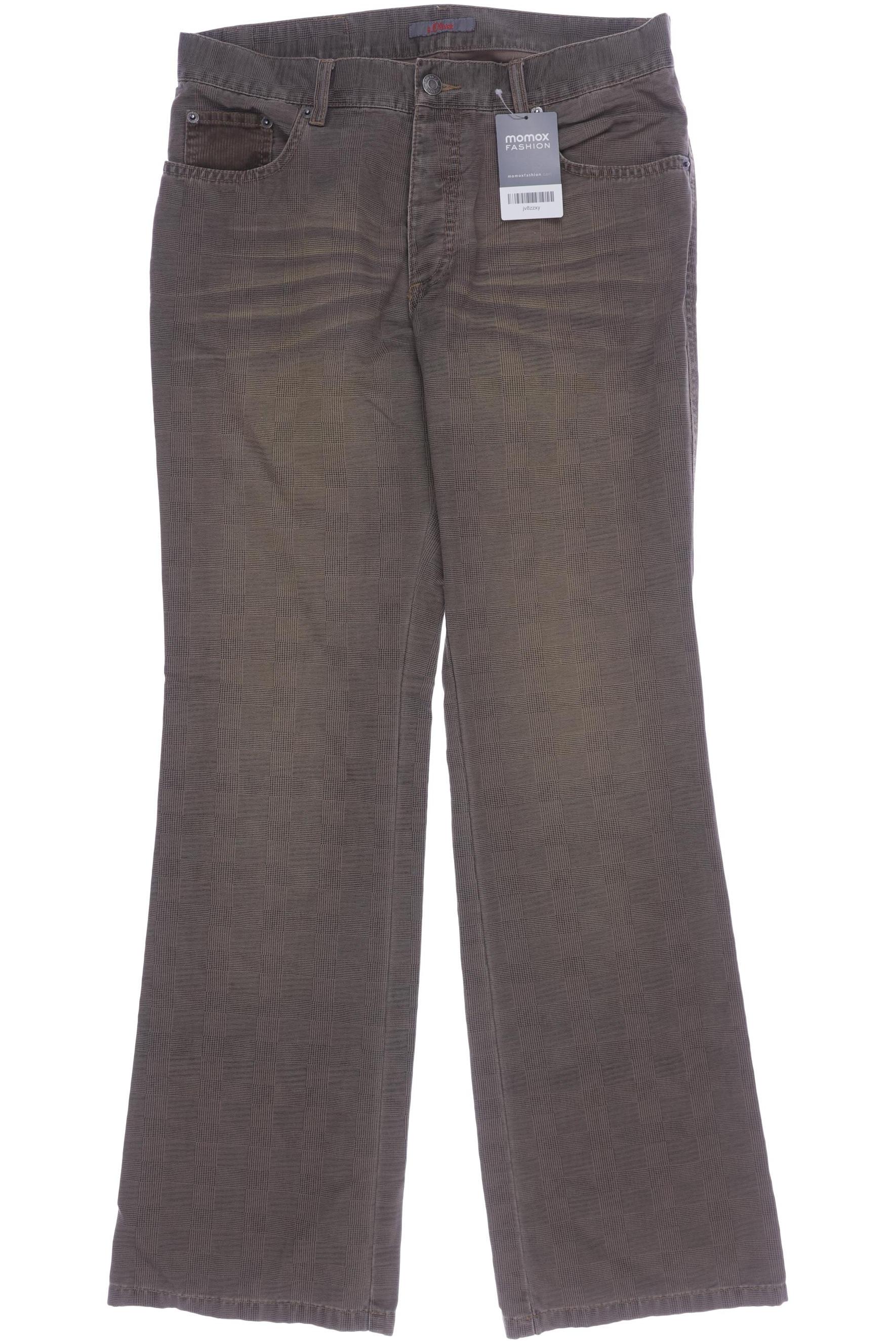 

s.Oliver Herren Jeans, braun, Gr. 31