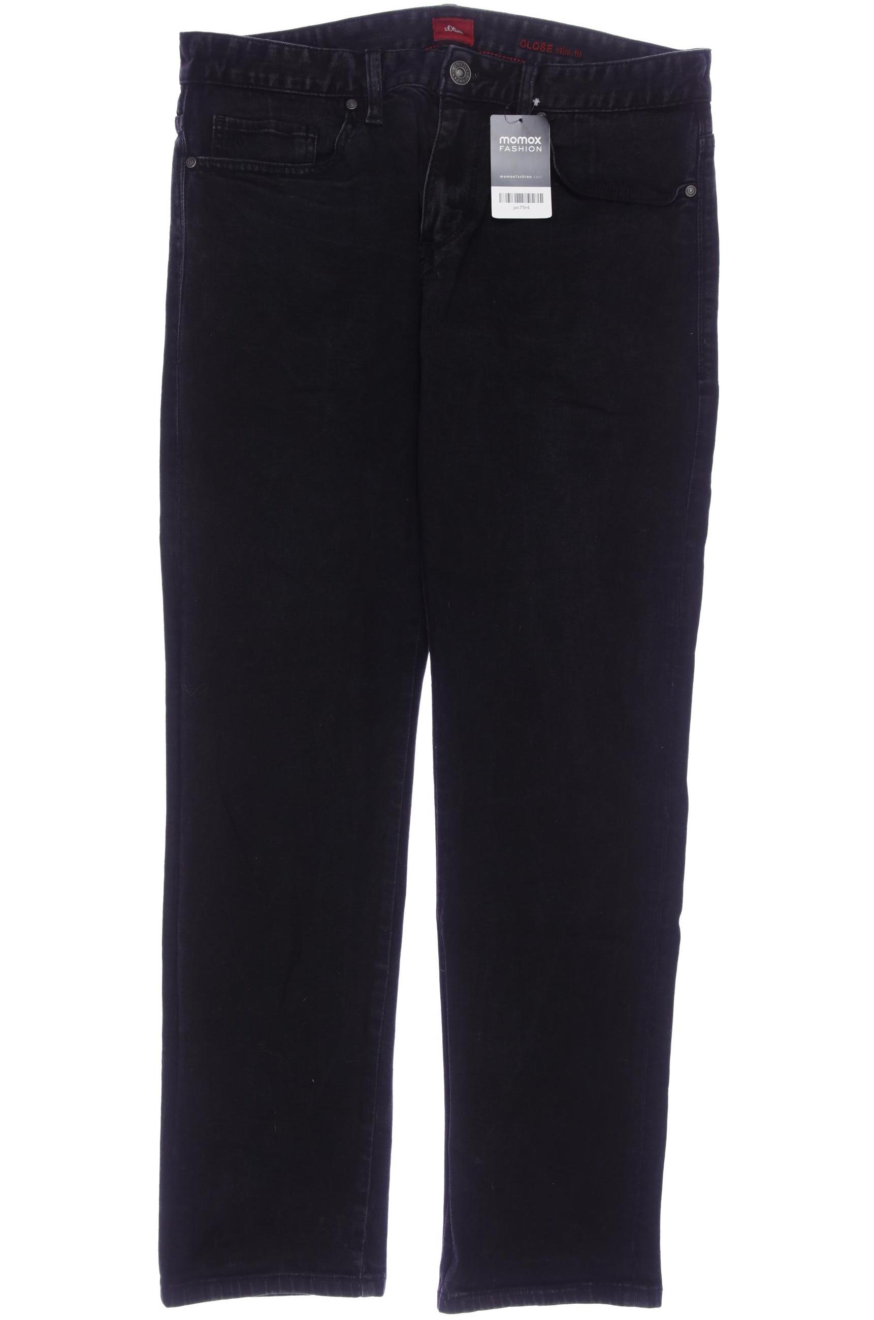 

s.Oliver Herren Jeans, schwarz, Gr. 33