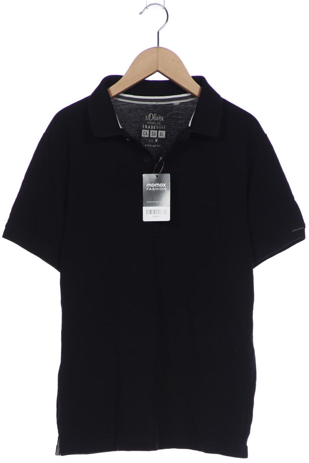 

s.Oliver Herren Poloshirt, schwarz, Gr. 48