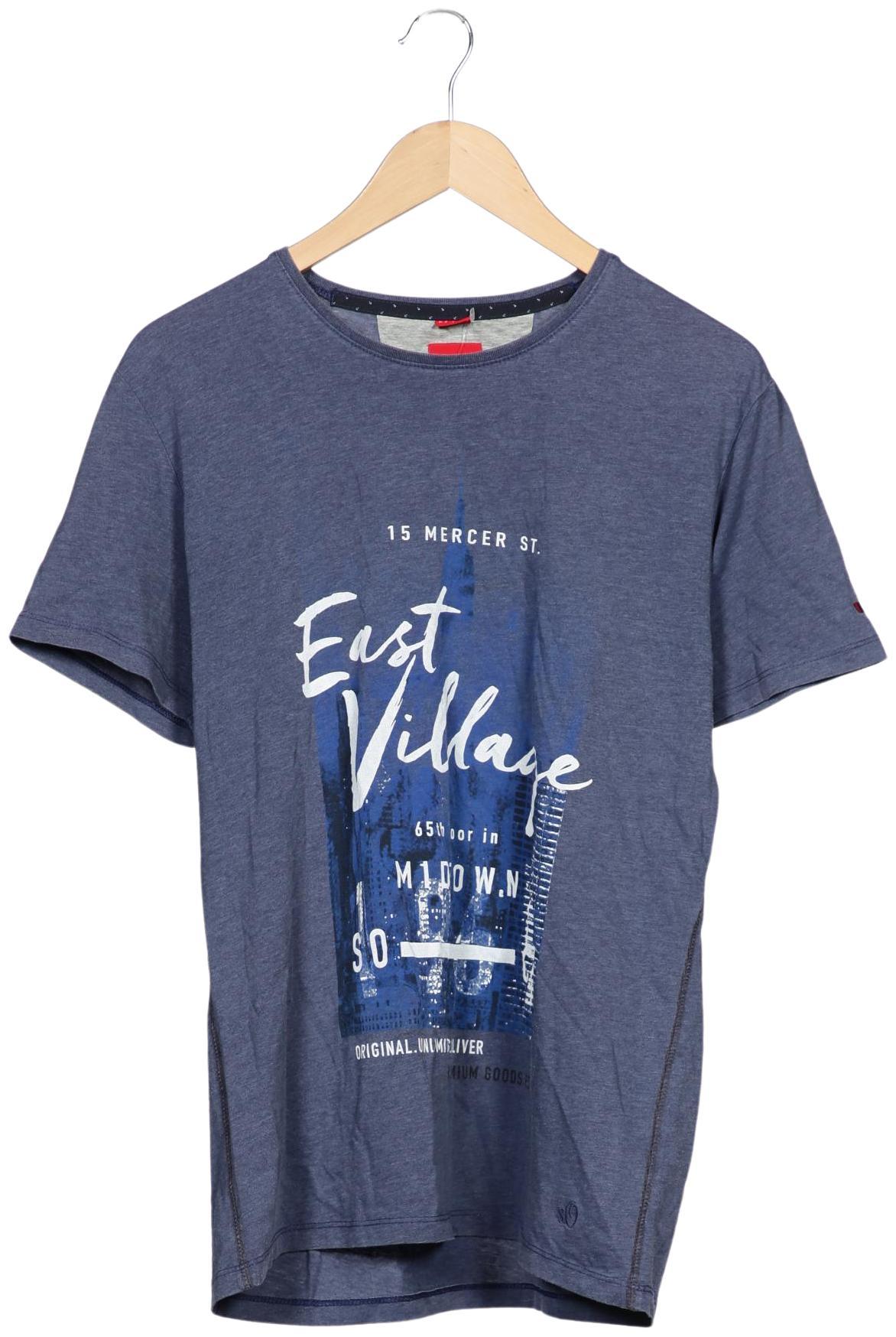 

s.Oliver Herren T-Shirt, marineblau, Gr. 52