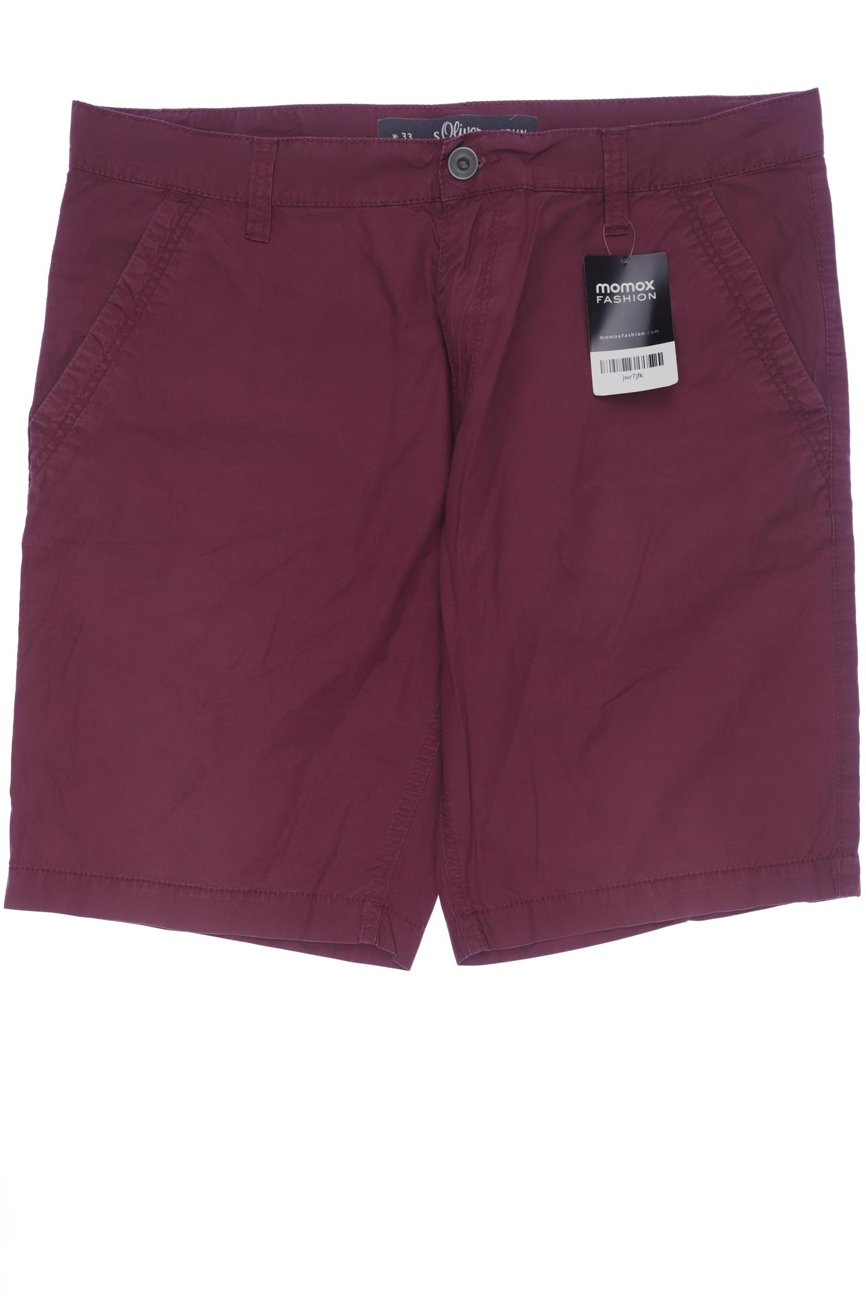 

s.Oliver Herren Shorts, bordeaux, Gr. 33