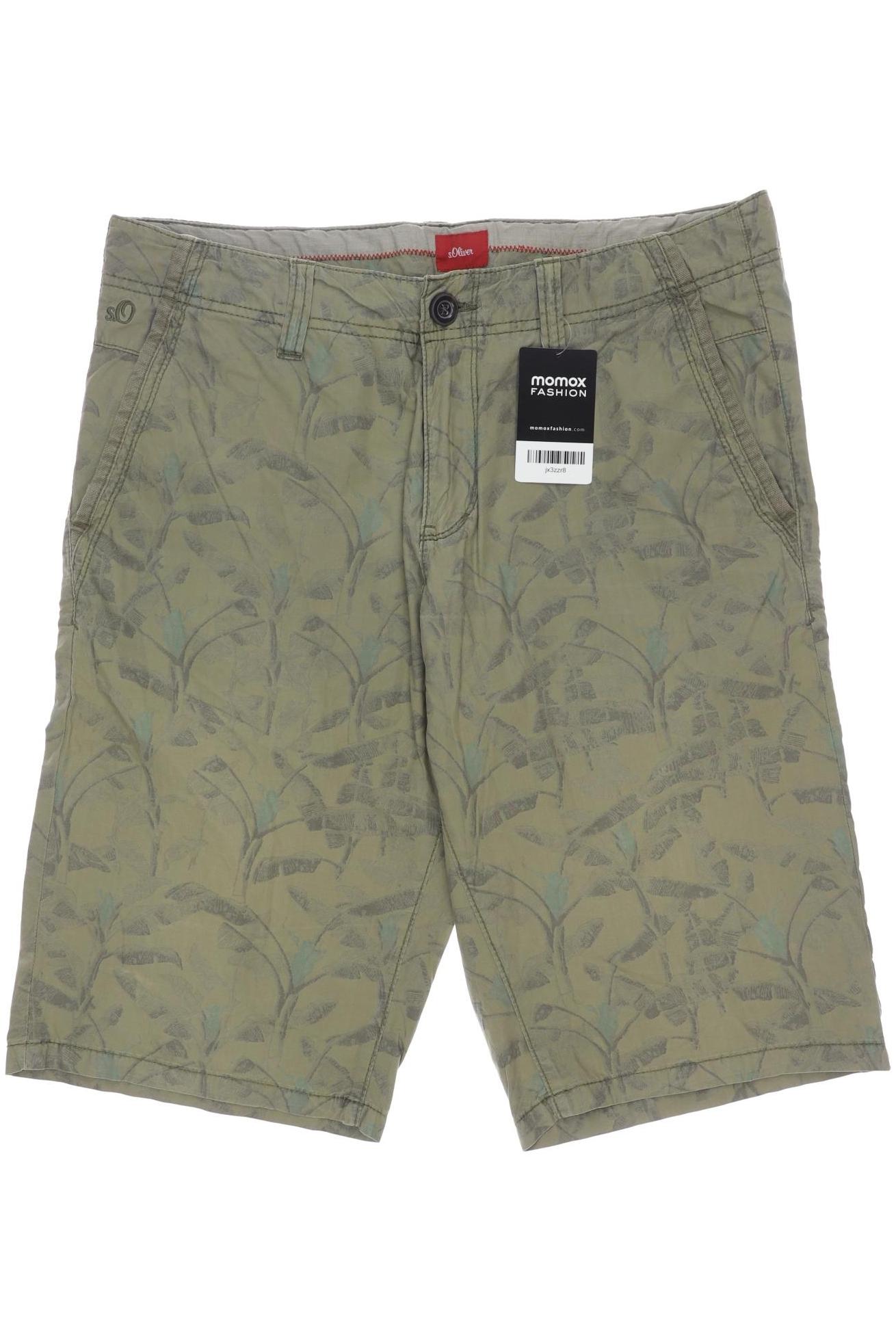 

s.Oliver Herren Shorts, grün, Gr. 31