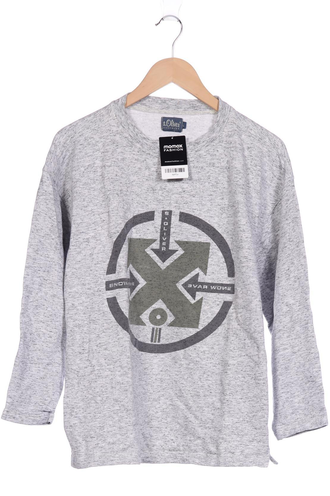 

s.Oliver Herren Sweatshirt, grau, Gr. 52