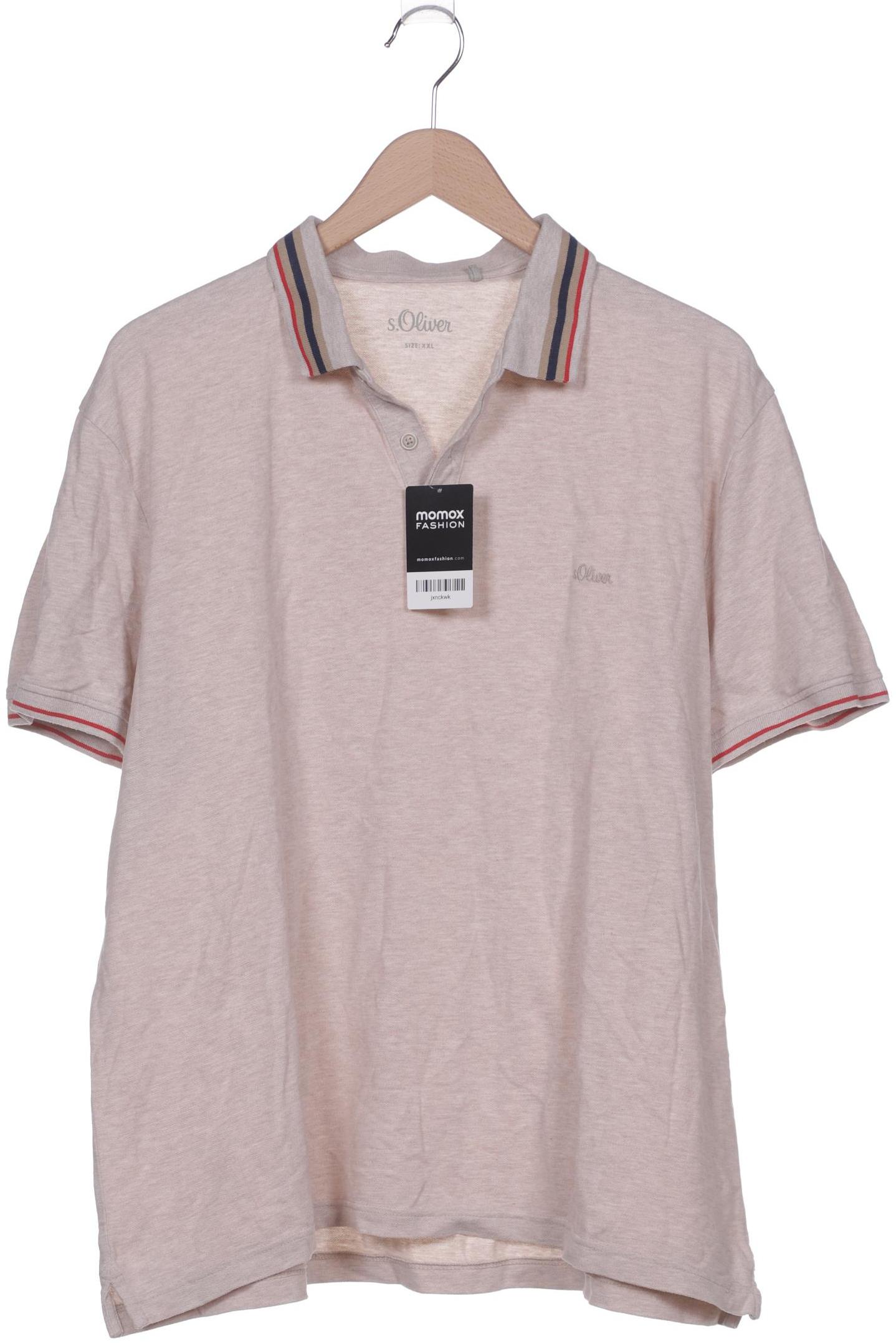 

s.Oliver Herren Poloshirt, beige, Gr. 56