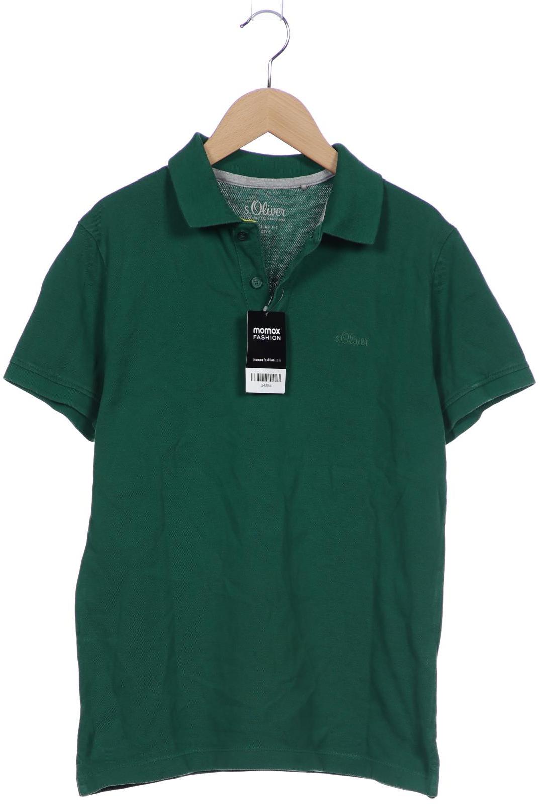 

s.Oliver Herren Poloshirt, grün, Gr. 46