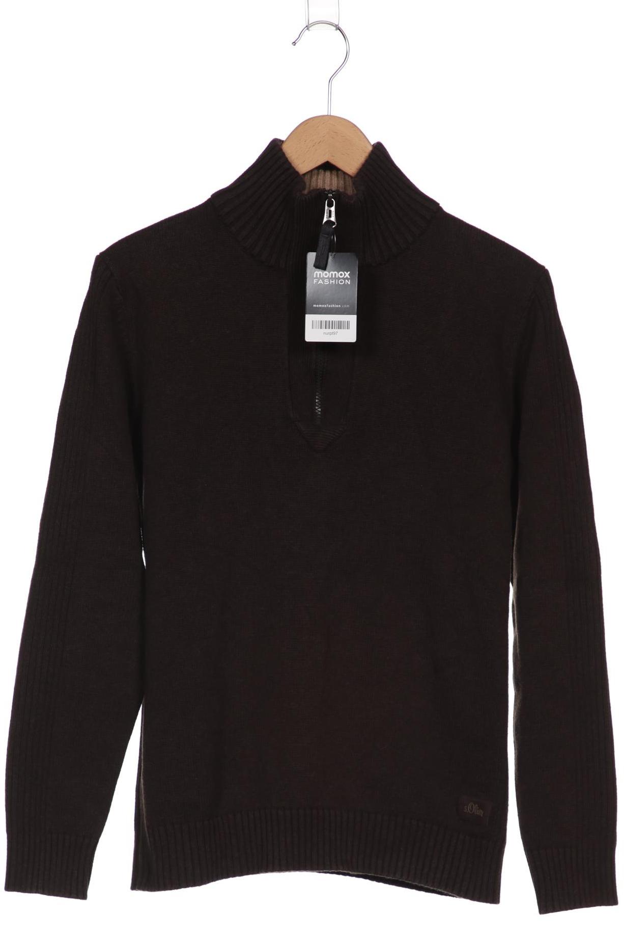 

s.Oliver Herren Pullover, braun, Gr. 48