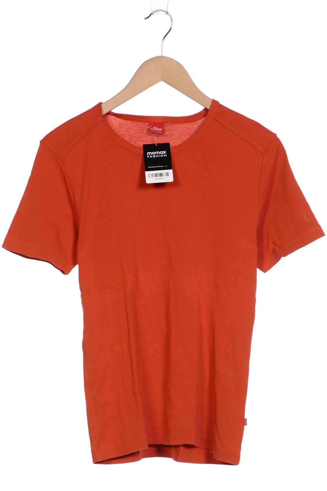 

s.Oliver Herren T-Shirt, orange, Gr. 48