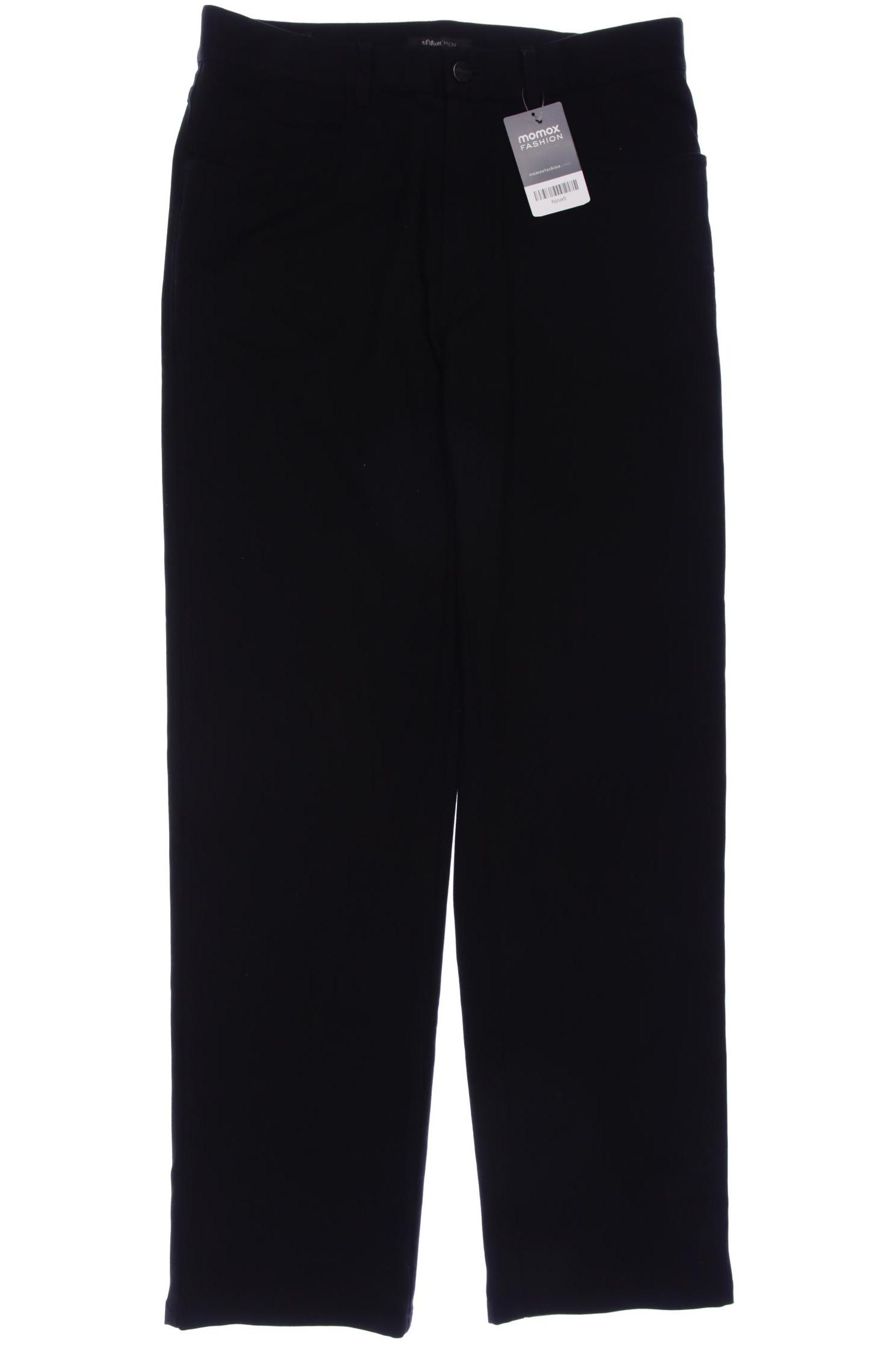 

s.Oliver Herren Stoffhose, schwarz, Gr. 31