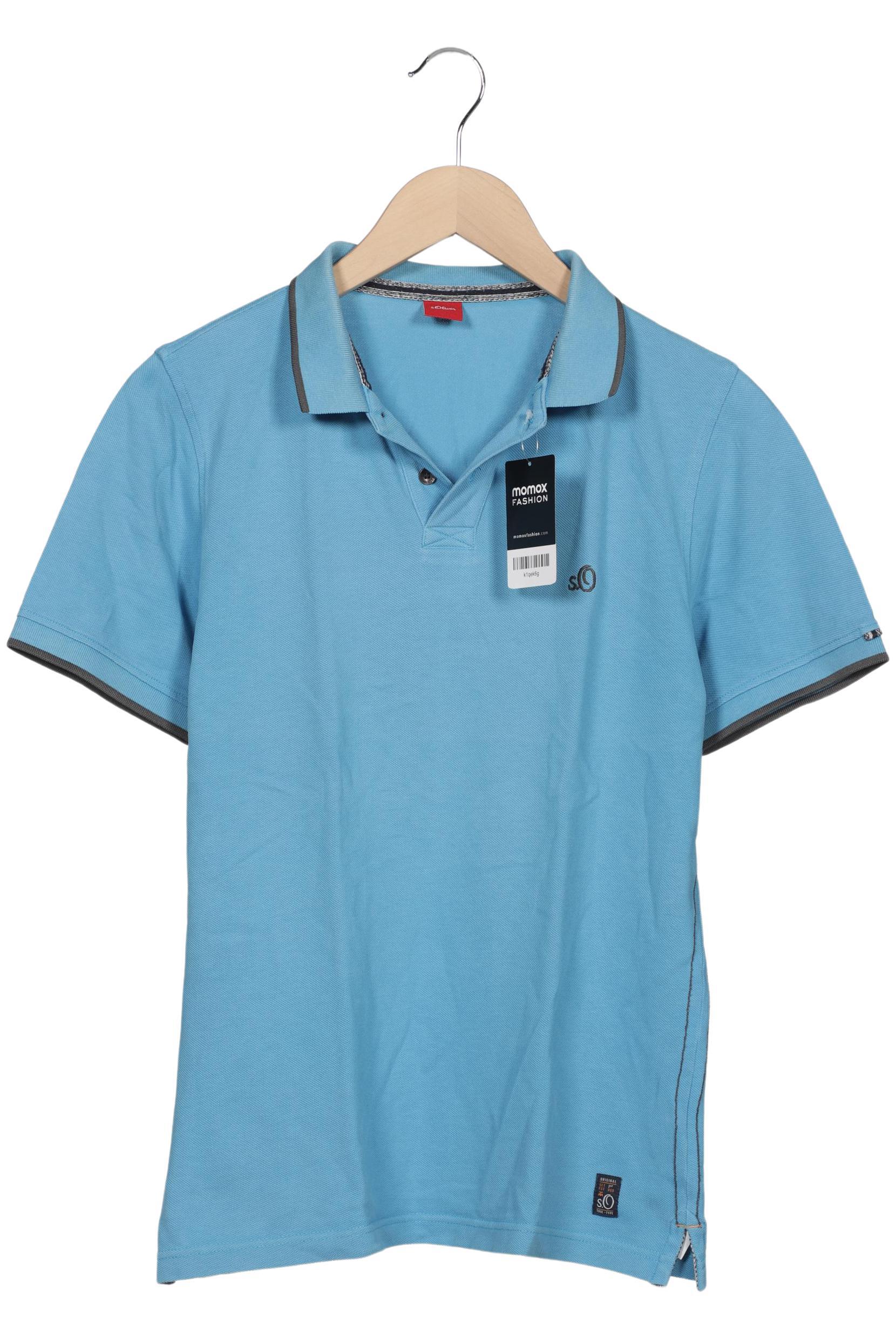 

s.Oliver Herren Poloshirt, blau, Gr. 48