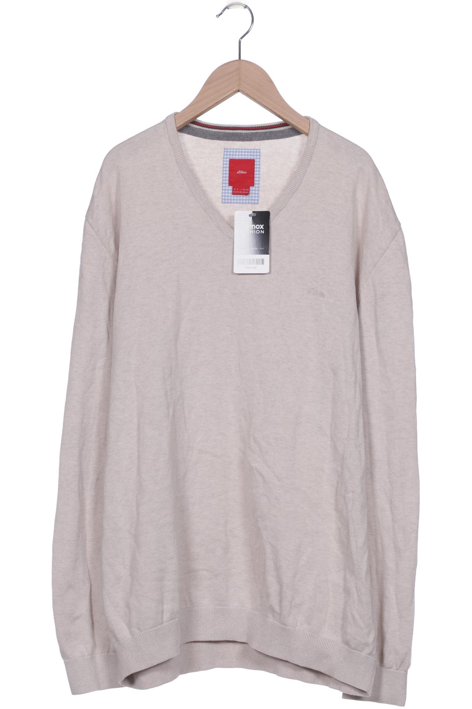

s.Oliver Herren Pullover, beige, Gr. 56