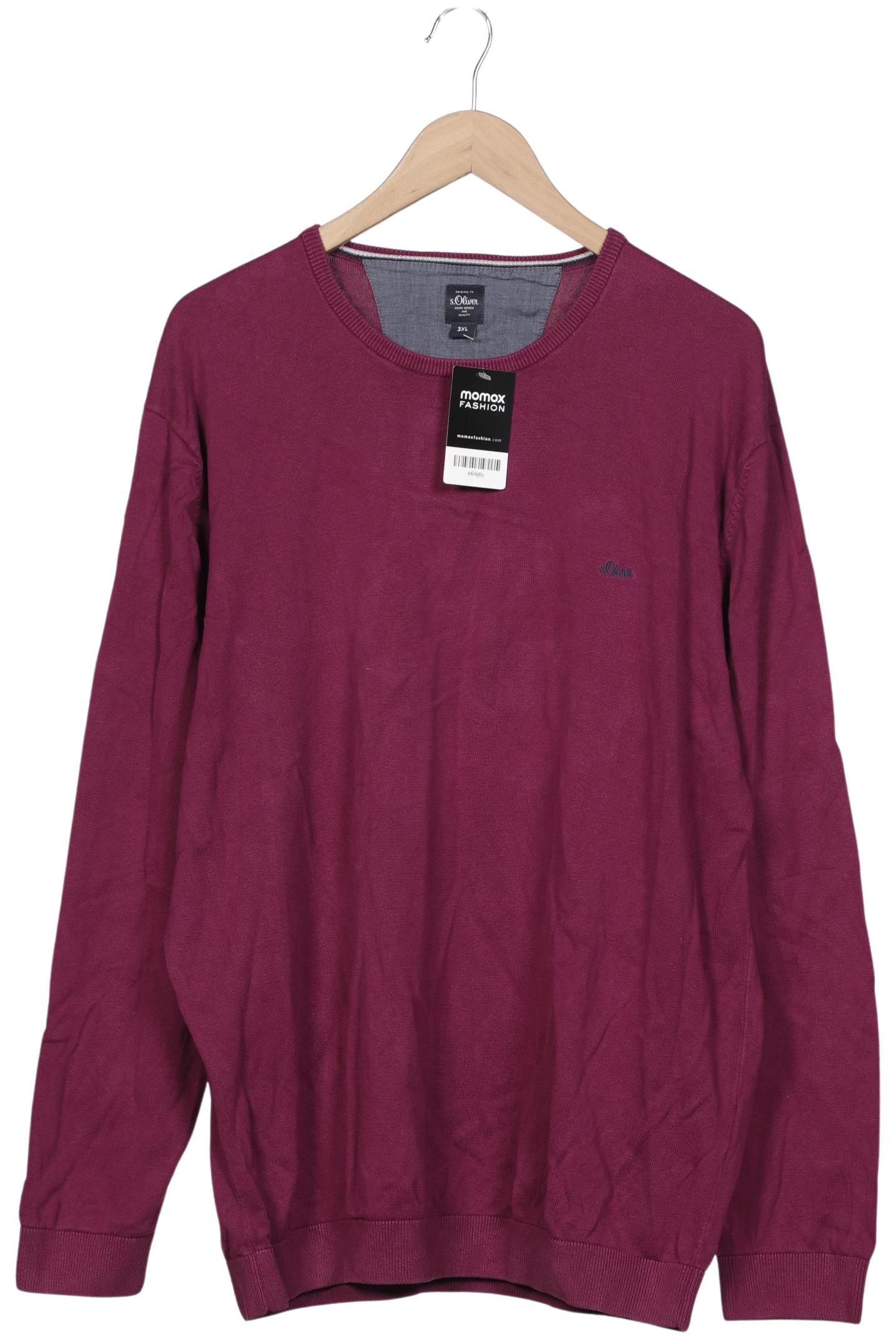 

s.Oliver Herren Pullover, bordeaux, Gr. 58