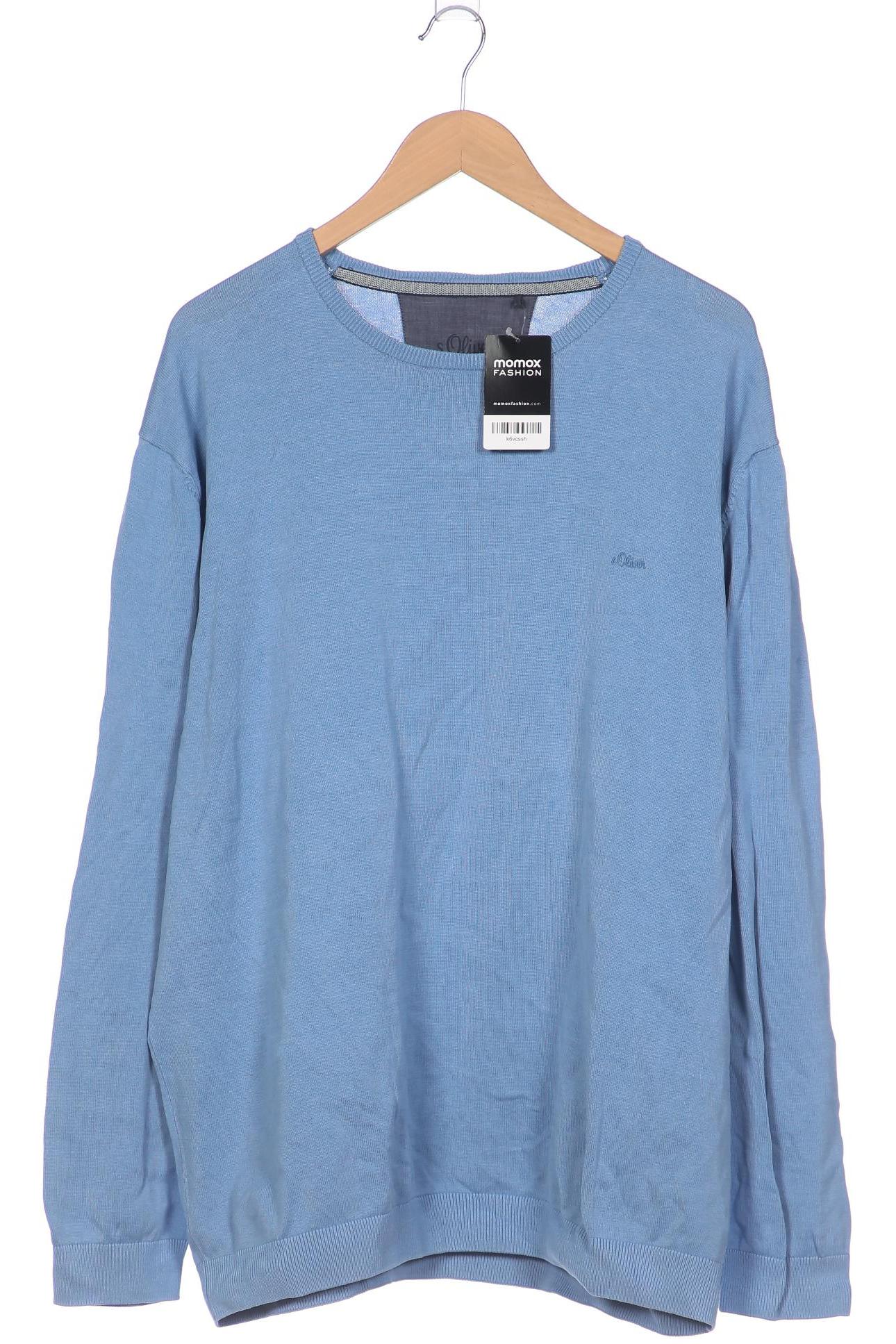 

s.Oliver Herren Pullover, blau, Gr. 58