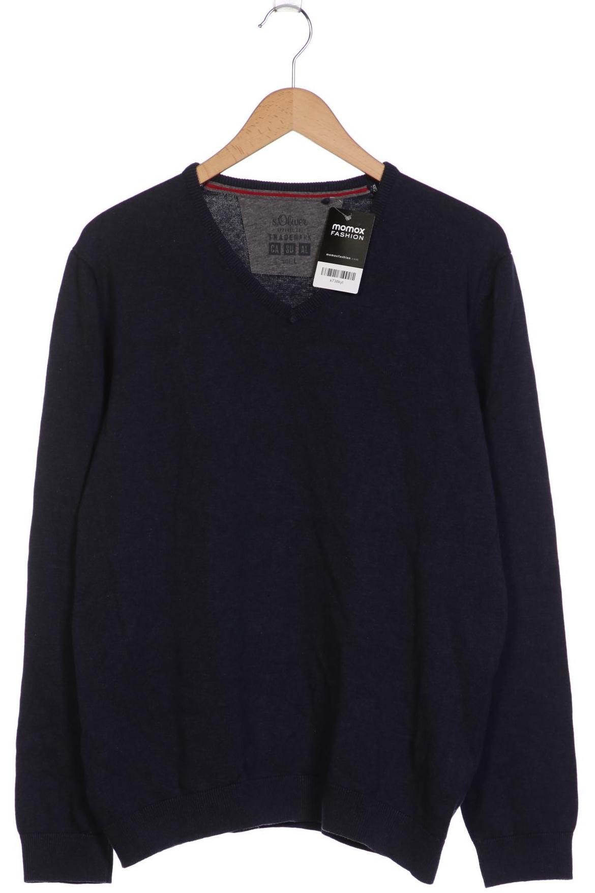 

s.Oliver Herren Pullover, marineblau, Gr. 52