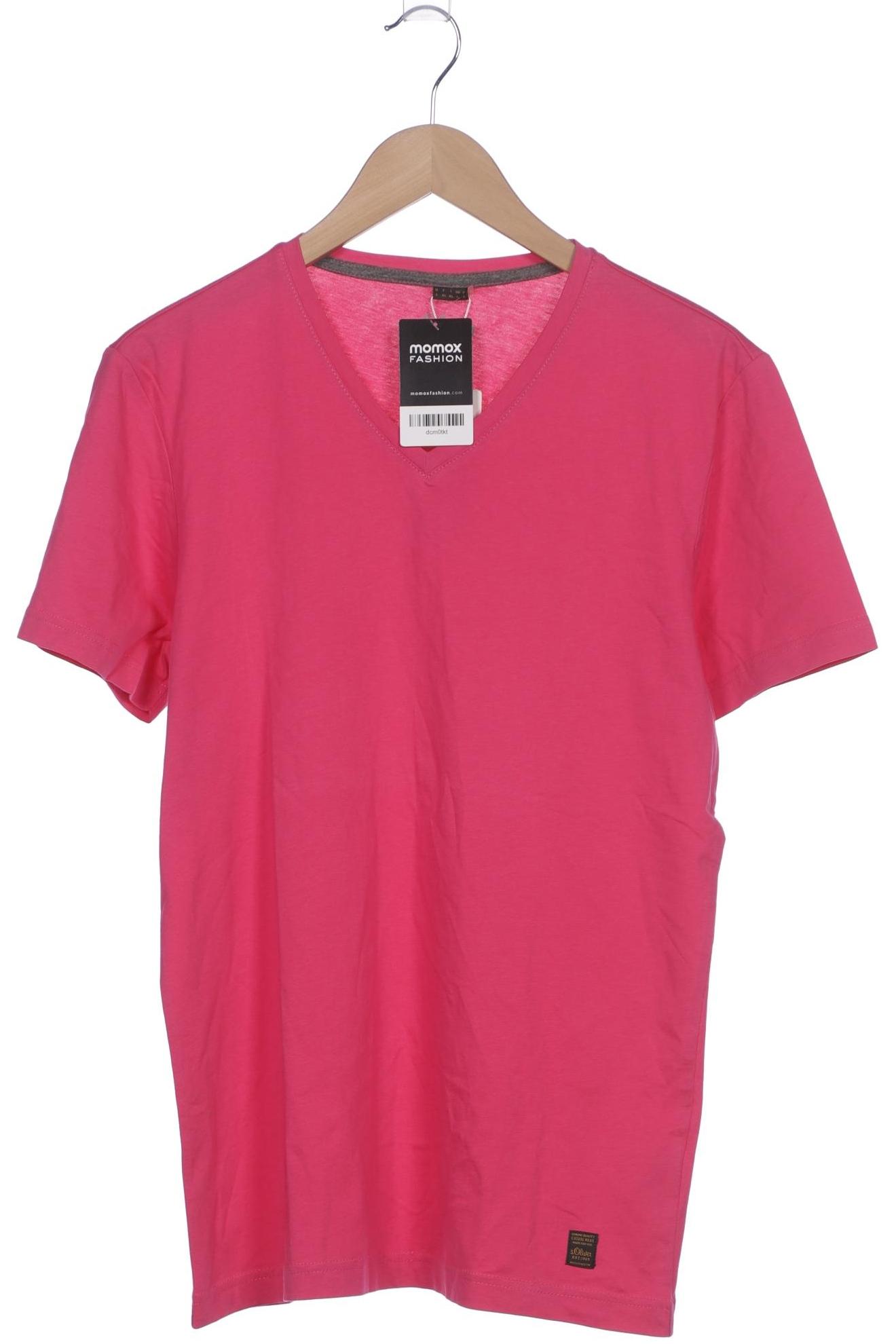 

s.Oliver Herren T-Shirt, pink, Gr. 52