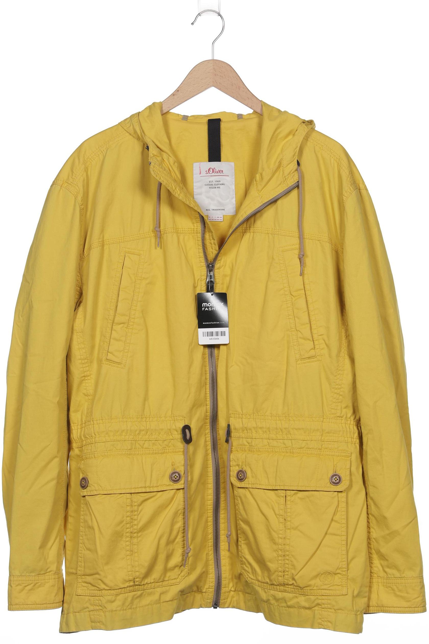 

s.Oliver Herren Jacke, gelb, Gr. 56