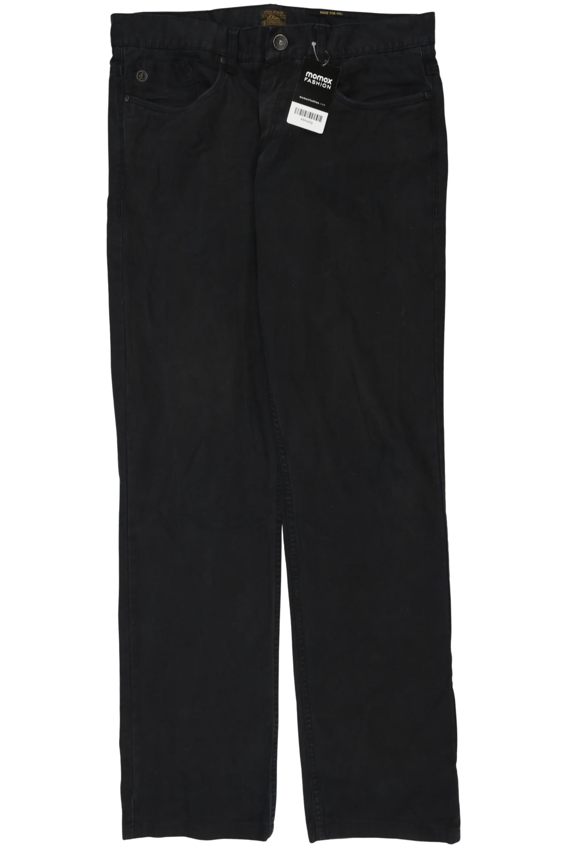 

s.Oliver Herren Jeans, schwarz, Gr. 33