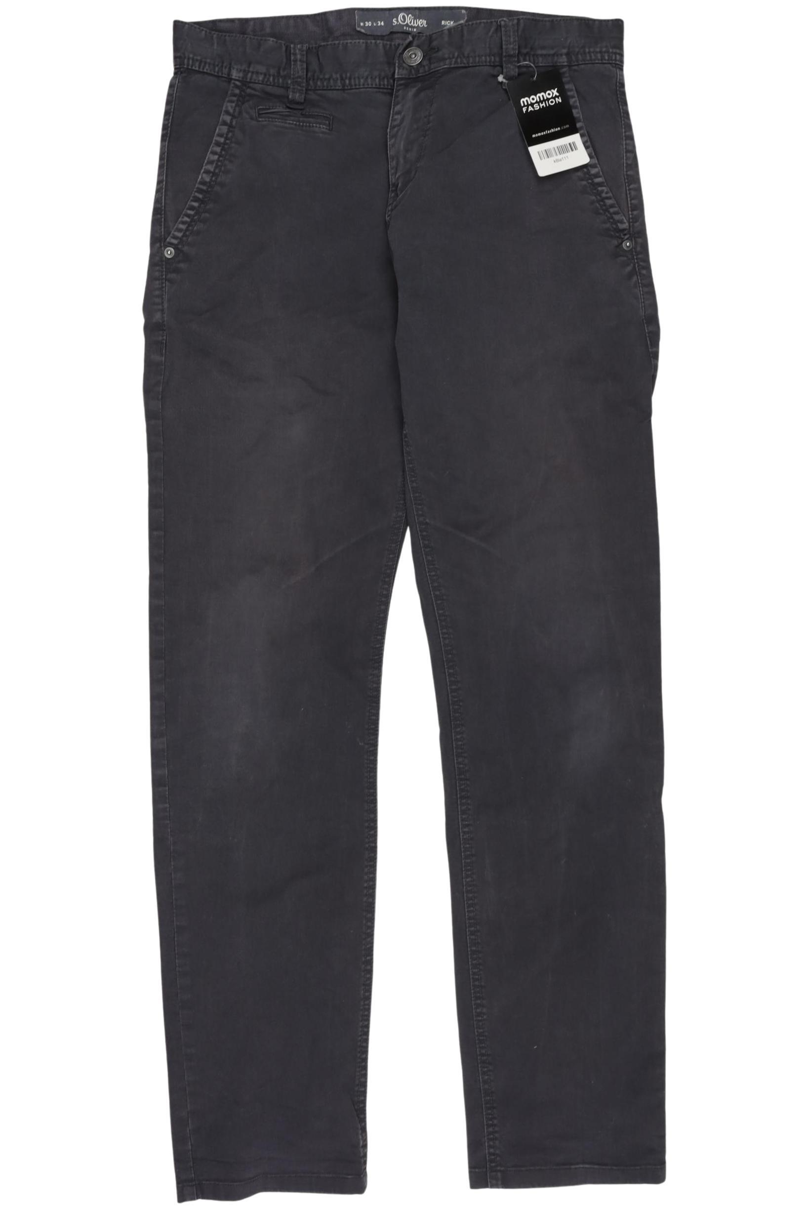 

s.Oliver Herren Stoffhose, marineblau, Gr. 30