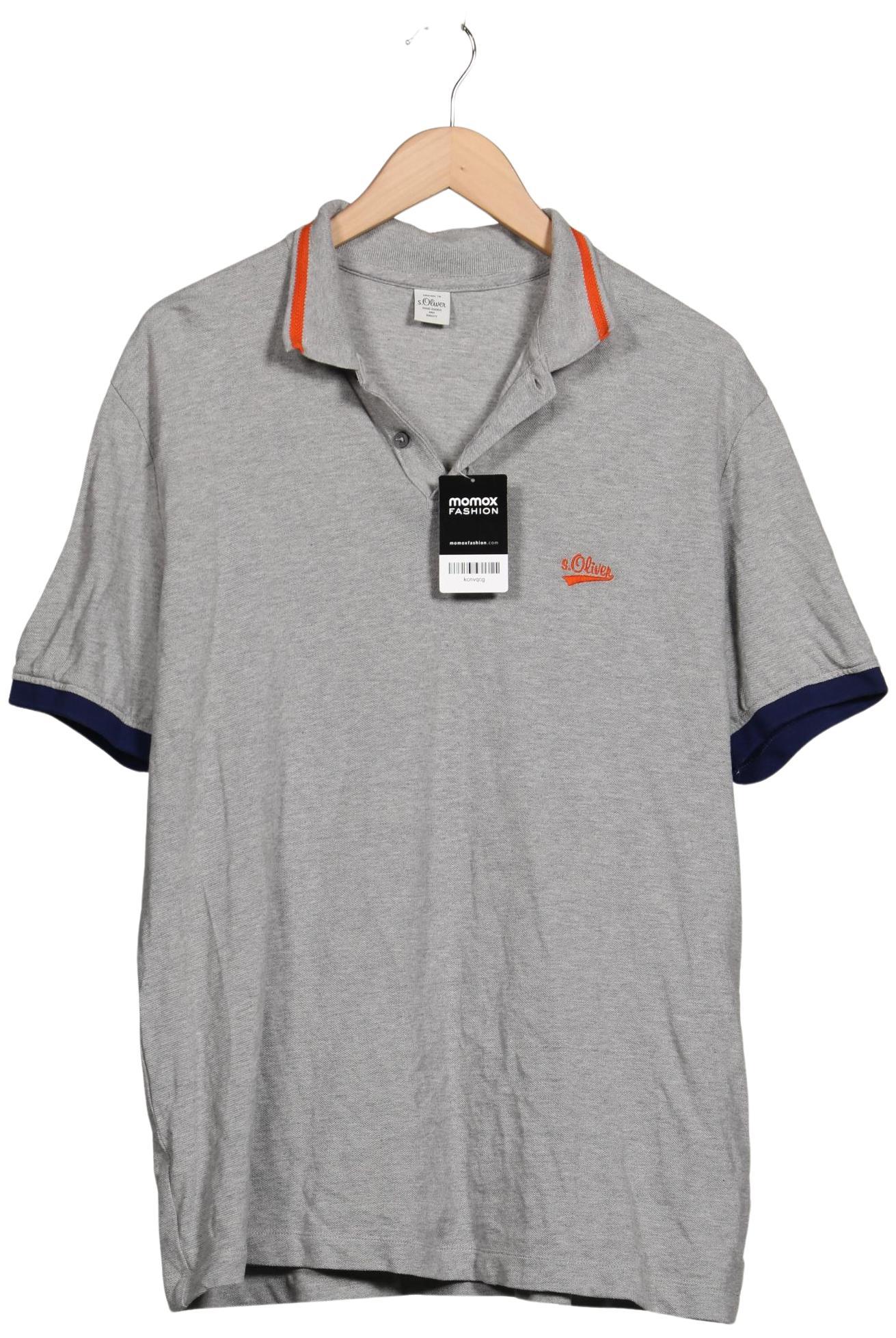 

s.Oliver Herren Poloshirt, grau, Gr. 56
