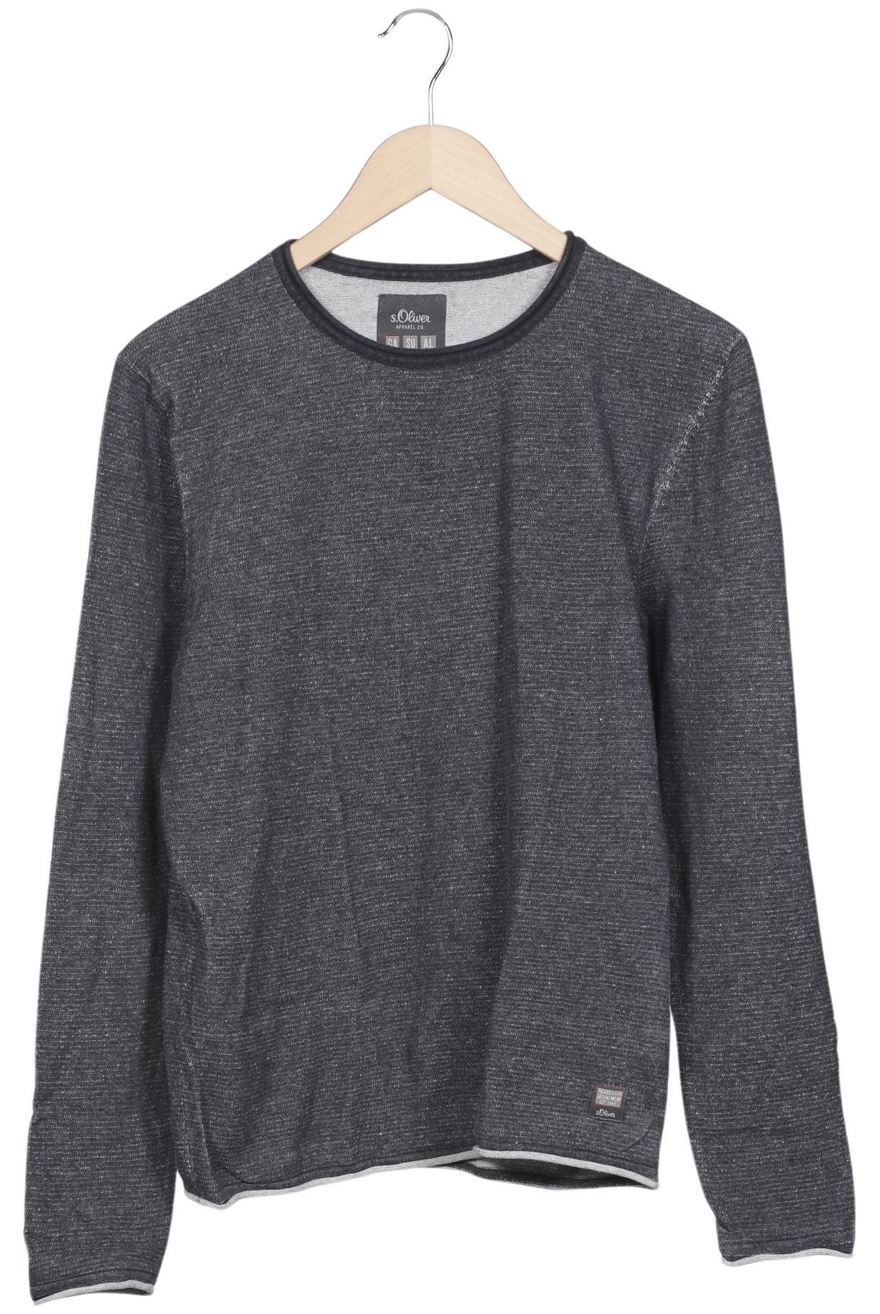 Thumbnail - s.Oliver Herren Pullover, grau, Gr. 48