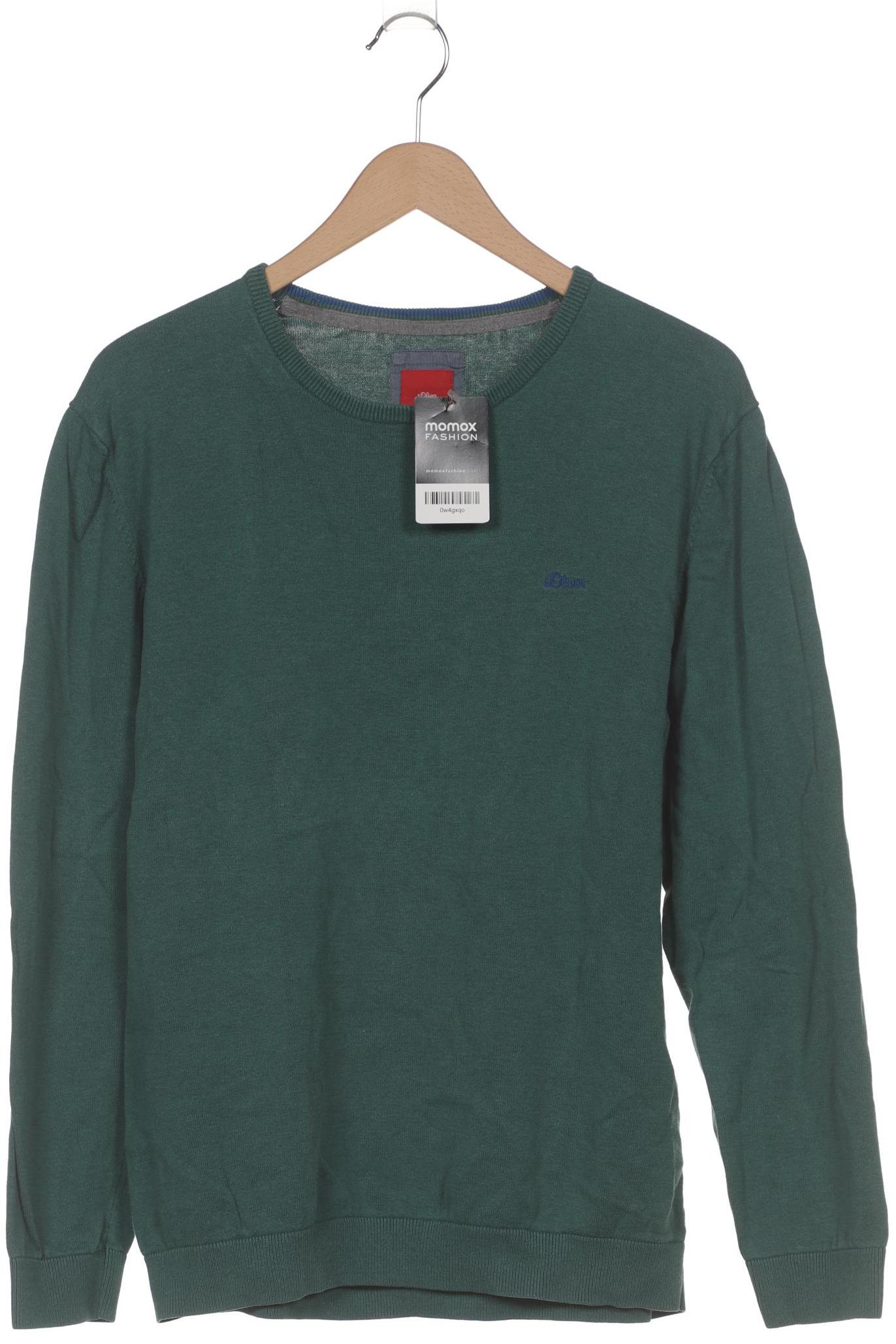 

s.Oliver Herren Pullover, grün, Gr. 54