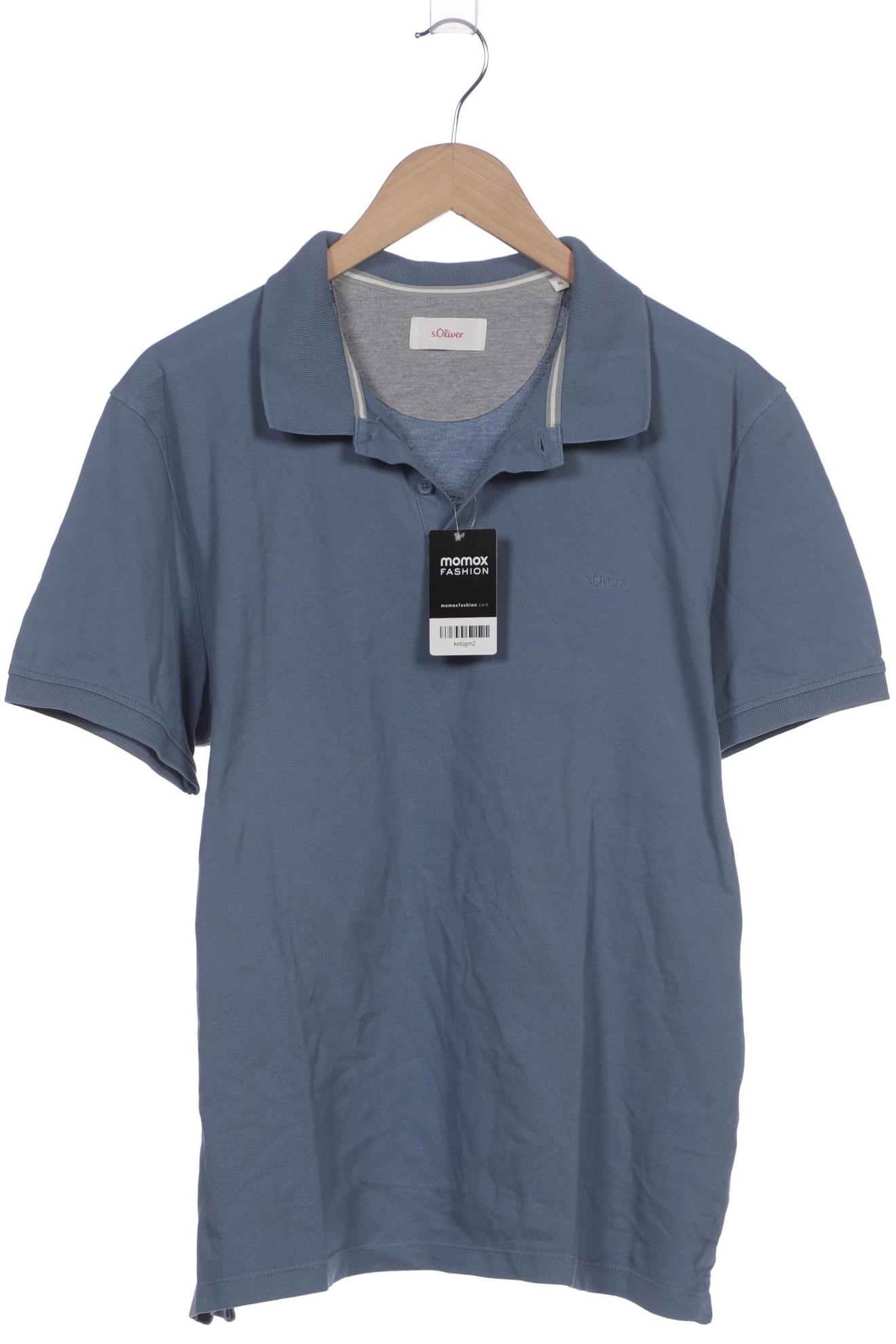 

s.Oliver Herren Poloshirt, blau, Gr. 54