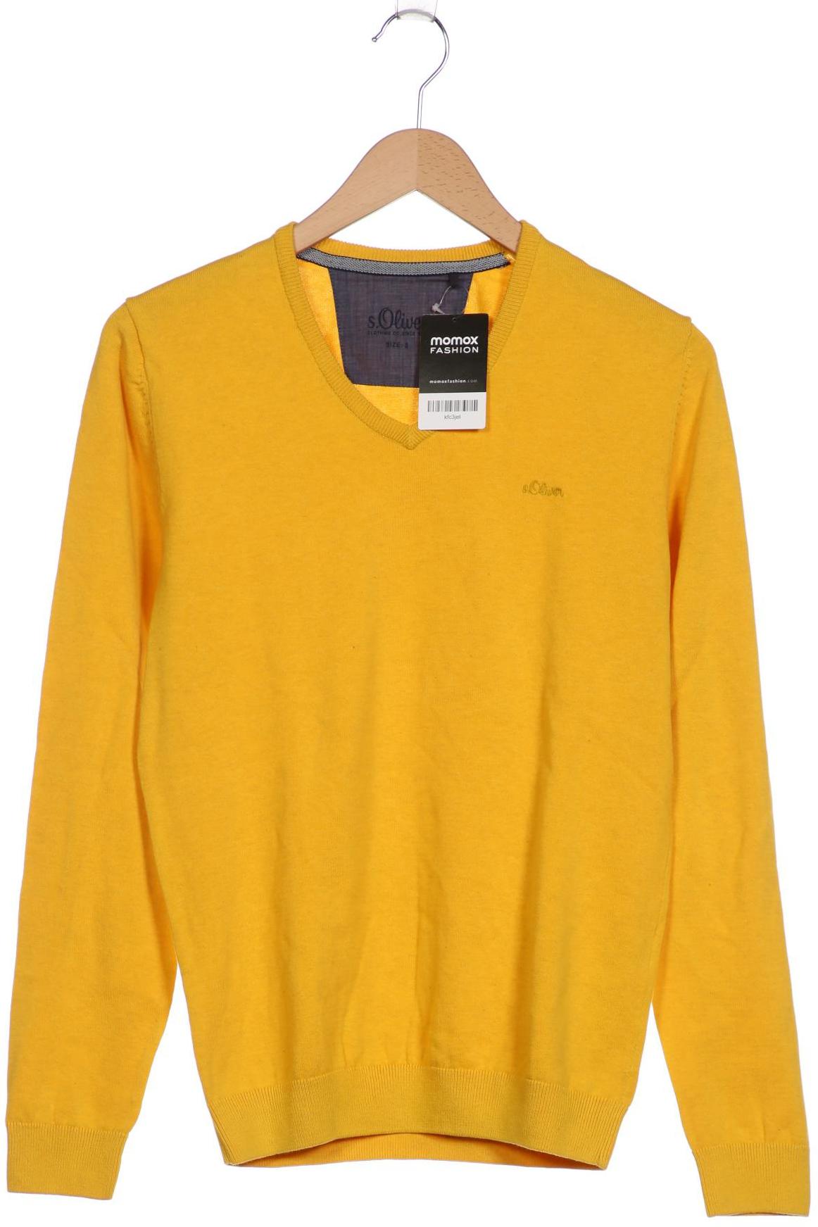 

s.Oliver Herren Pullover, gelb, Gr. 46