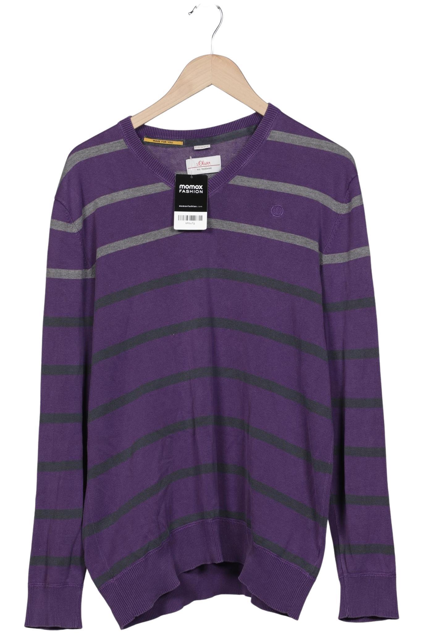 

s.Oliver Herren Pullover, flieder, Gr. 54