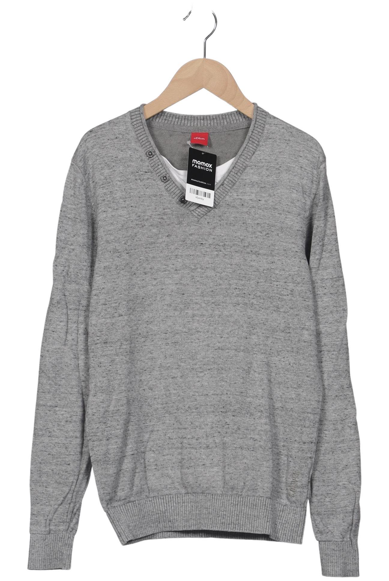 

s.Oliver Herren Pullover, grau, Gr. 46