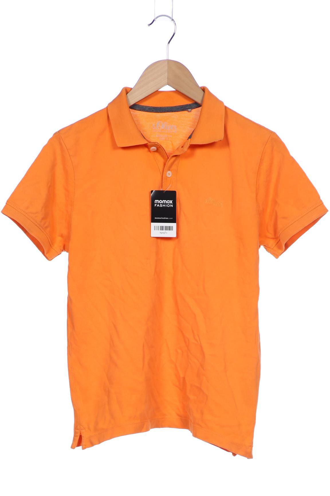 

s.Oliver Herren Poloshirt, orange, Gr. 46