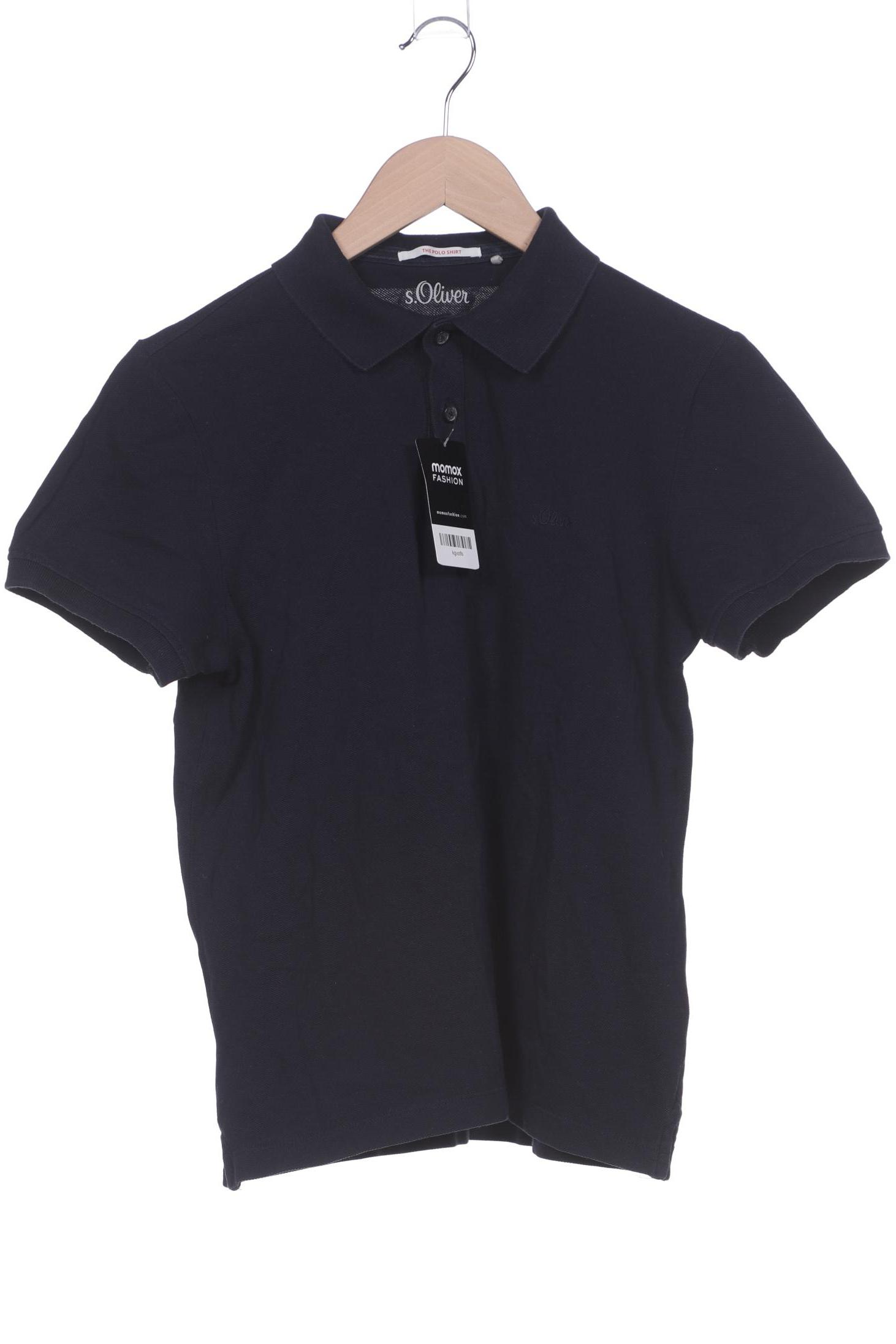 

s.Oliver Herren Poloshirt, marineblau, Gr. 46