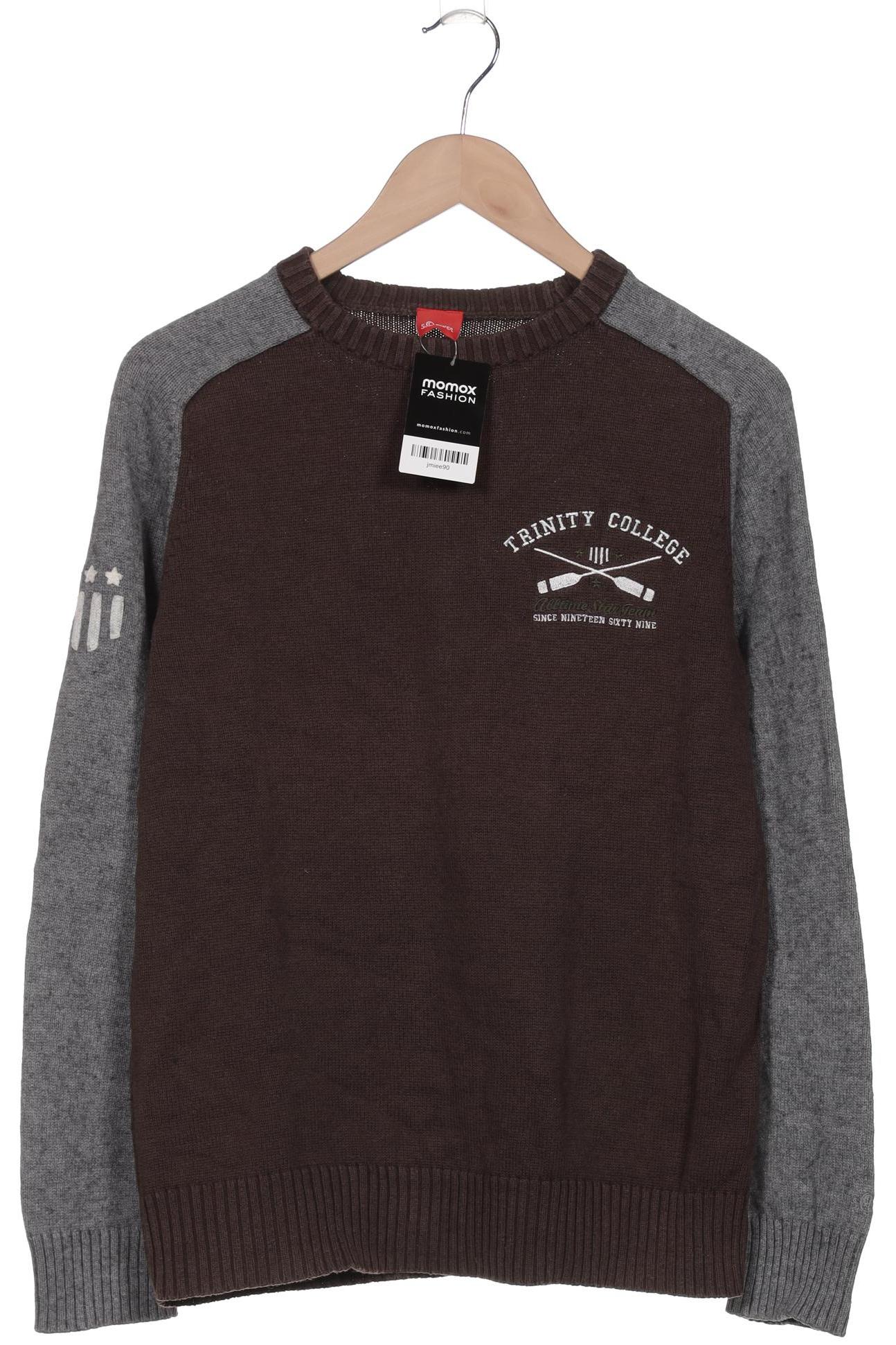 Thumbnail - s.Oliver Herren Pullover, braun, Gr. 46