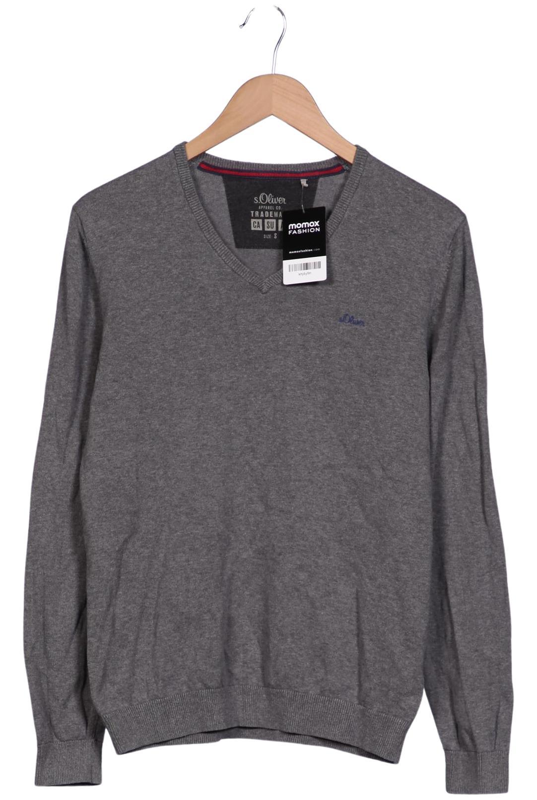 Thumbnail - s.Oliver Herren Pullover, grau, Gr. 46