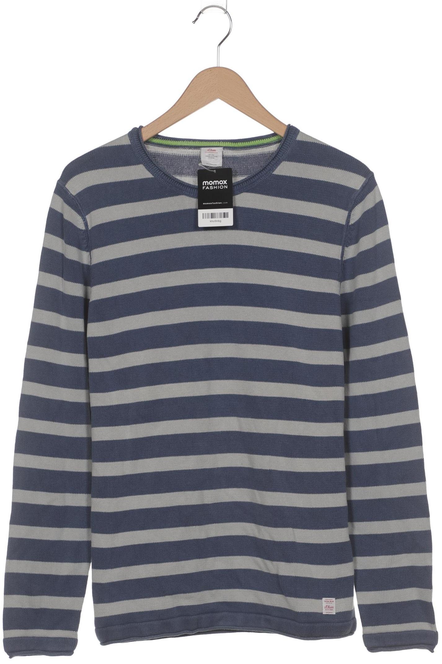 

s.Oliver Herren Pullover, blau, Gr. 52
